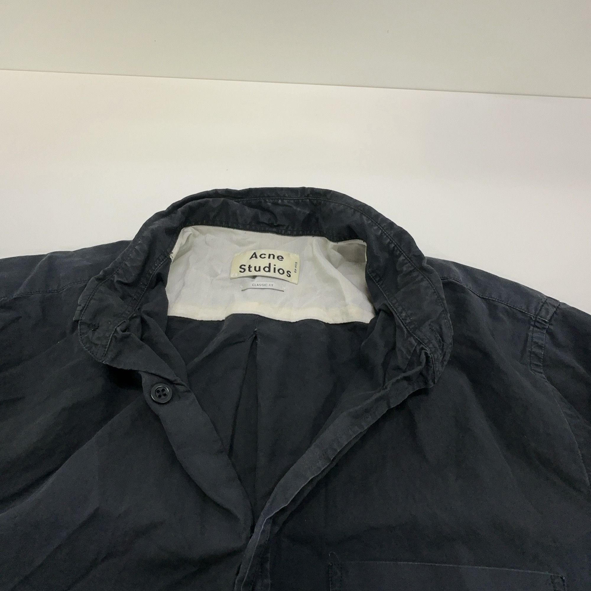 Acne Studios Acne Studios ISHERWOOD Solid Shirt Size 48 Size US M / EU 48-50 / 2 - 7 Thumbnail