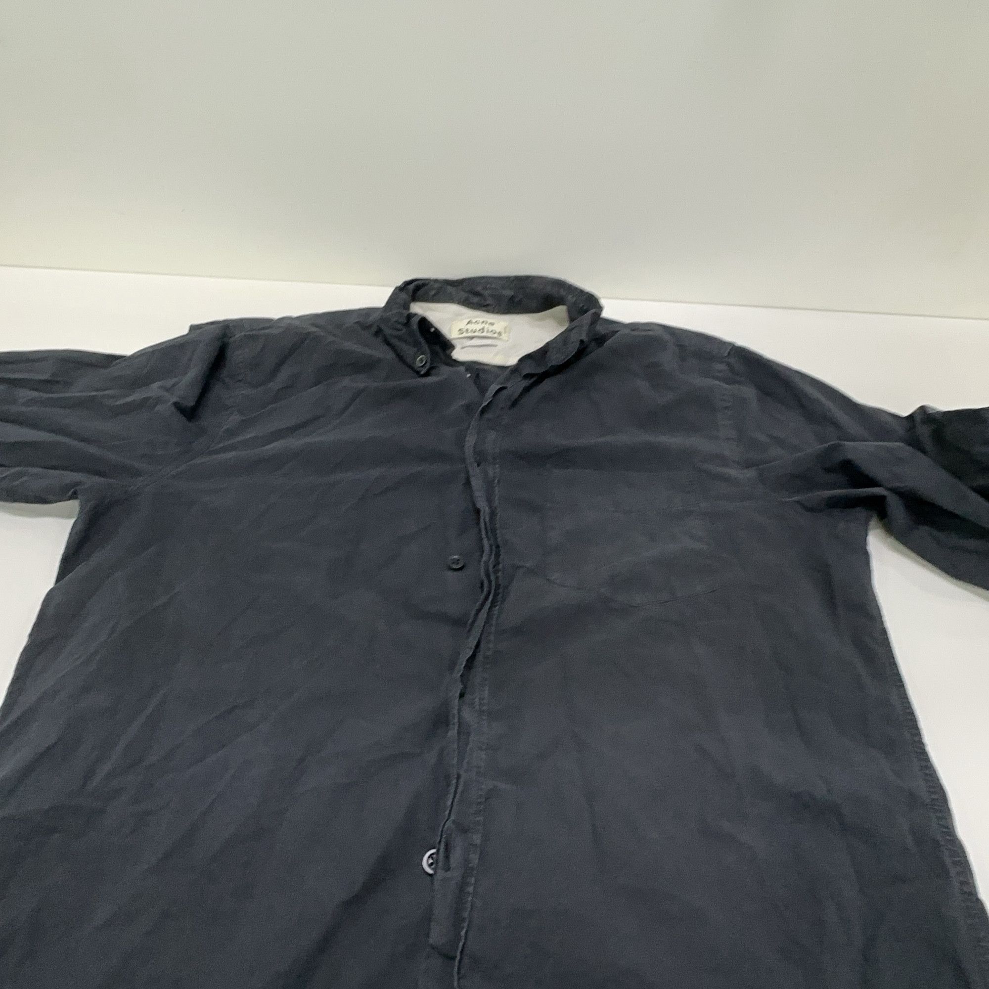 Acne Studios Acne Studios ISHERWOOD Solid Shirt Size 48 Size US M / EU 48-50 / 2 - 10 Thumbnail