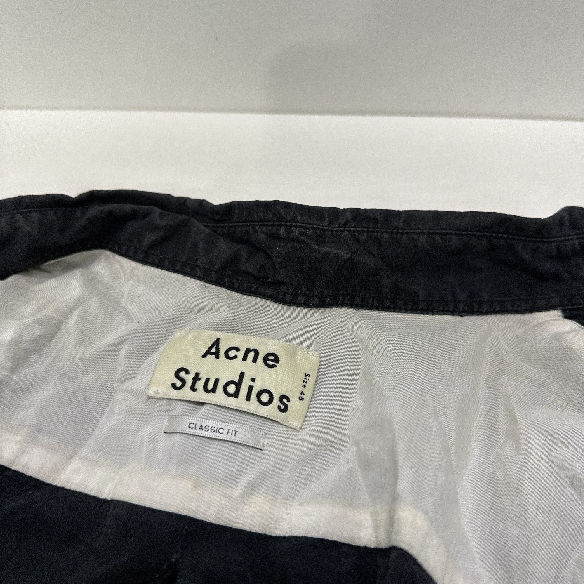 Acne Studios Acne Studios ISHERWOOD Solid Shirt Size 48 Size US M / EU 48-50 / 2 - 4 Thumbnail