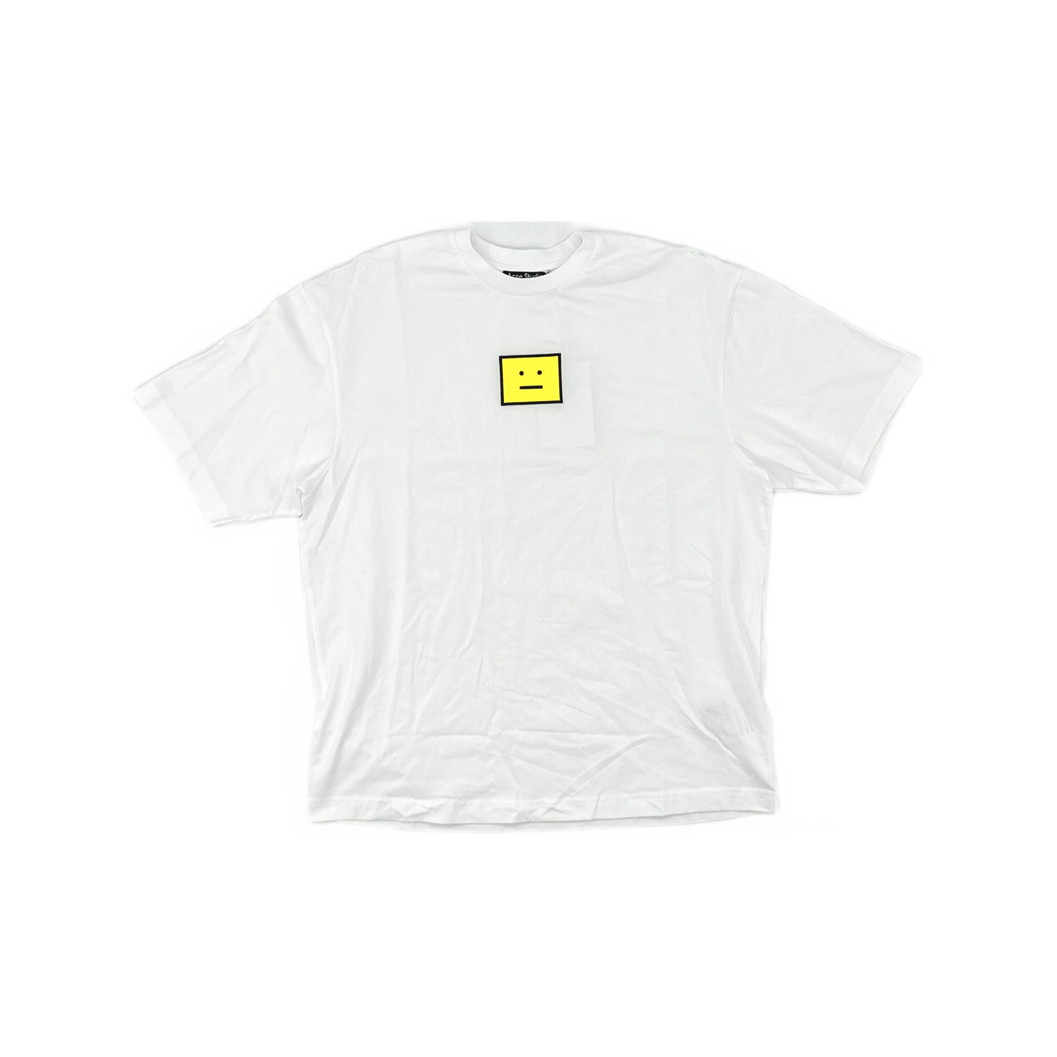 Acne Studios Acne Studios Face Patch T-Shirt White Size S Size US S / EU 44-46 / 1 - 2 Thumbnail