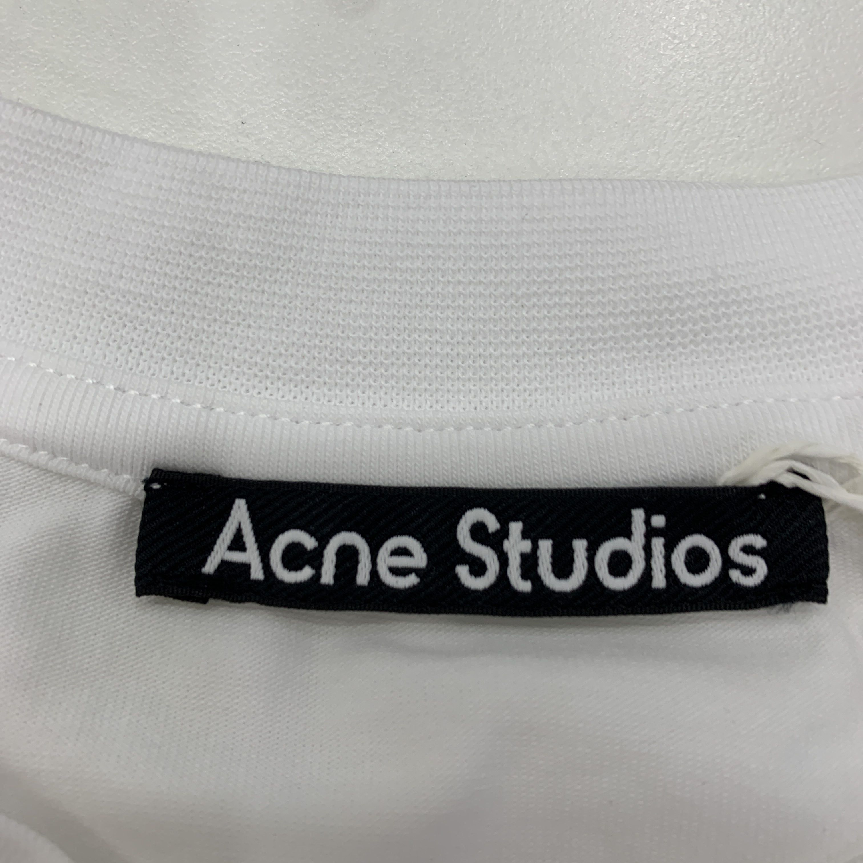 Acne Studios Acne Studios Face Patch T-Shirt White Size S Size US S / EU 44-46 / 1 - 4 Thumbnail