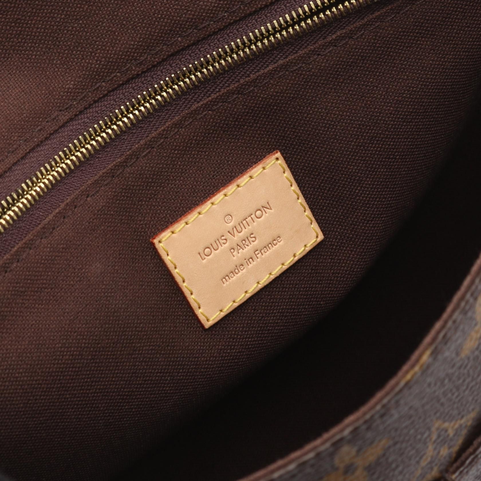 Louis Vuitton Louis Vuitton Louis Vuitton Menilmontant PM Monogram Shoulder Bag Textile Shoulder Bag M40474 DUTY FREE for USA Size ONE SIZE - 4 Thumbnail