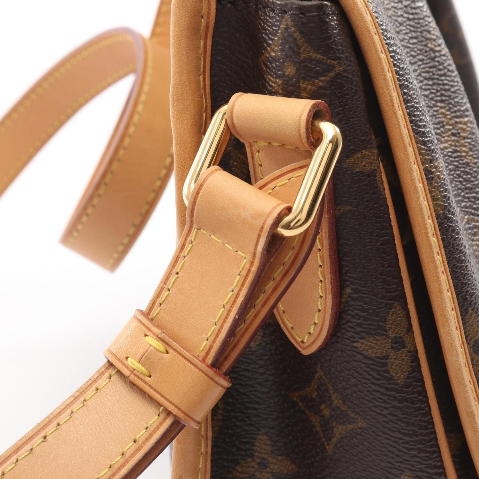 Louis Vuitton Louis Vuitton Louis Vuitton Menilmontant PM Monogram Shoulder Bag Textile Shoulder Bag M40474 DUTY FREE for USA Size ONE SIZE - 8 Thumbnail