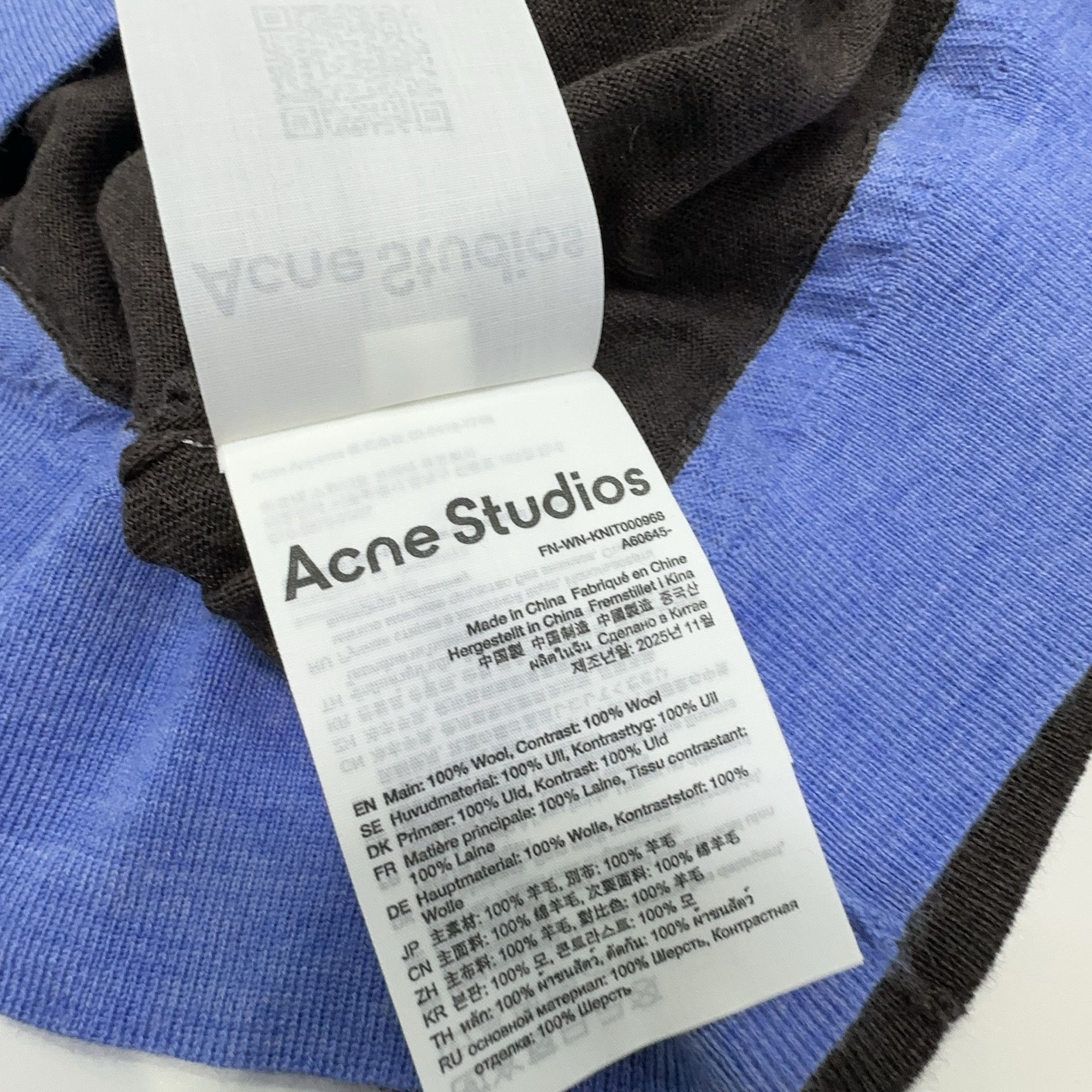 Acne Studios Acne Studios Two-Piece Effect Collared Wool Sweater M Size M / US 6-8 / IT 42-44 - 5 Thumbnail
