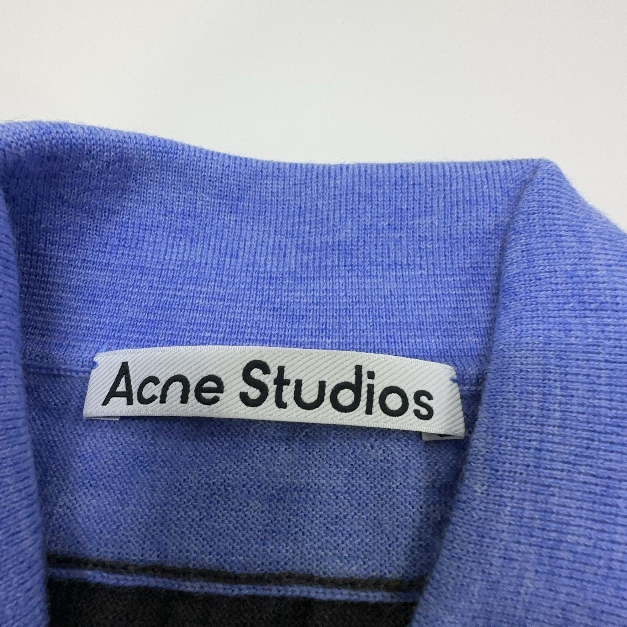Acne Studios Acne Studios Two-Piece Effect Collared Wool Sweater M Size M / US 6-8 / IT 42-44 - 6 Thumbnail