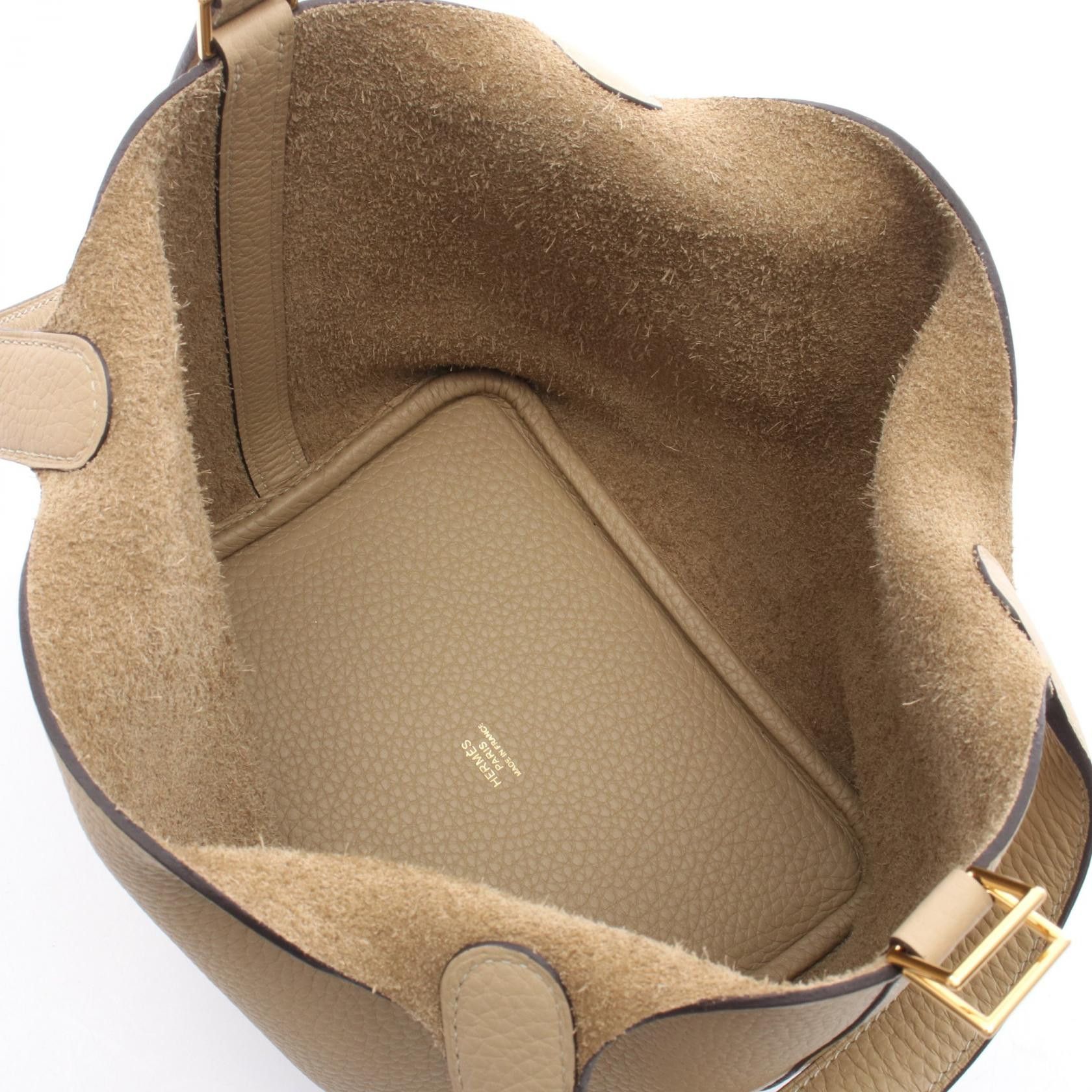 Hermes Hermes Hermes Picotin Lock PM Taurillon Clemence Handbag Leather Handbag K DUTY FREE for USA Size ONE SIZE - 3 Thumbnail