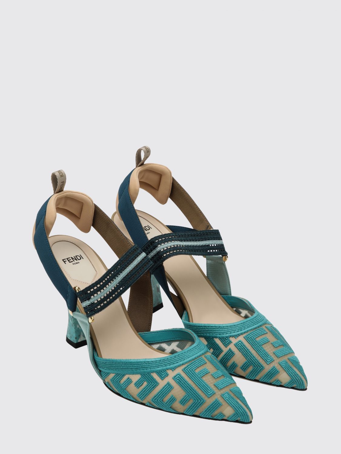 Fendi Fendi Pump Woman Nude Size US 7.5 / IT 37.5 - 2 Thumbnail