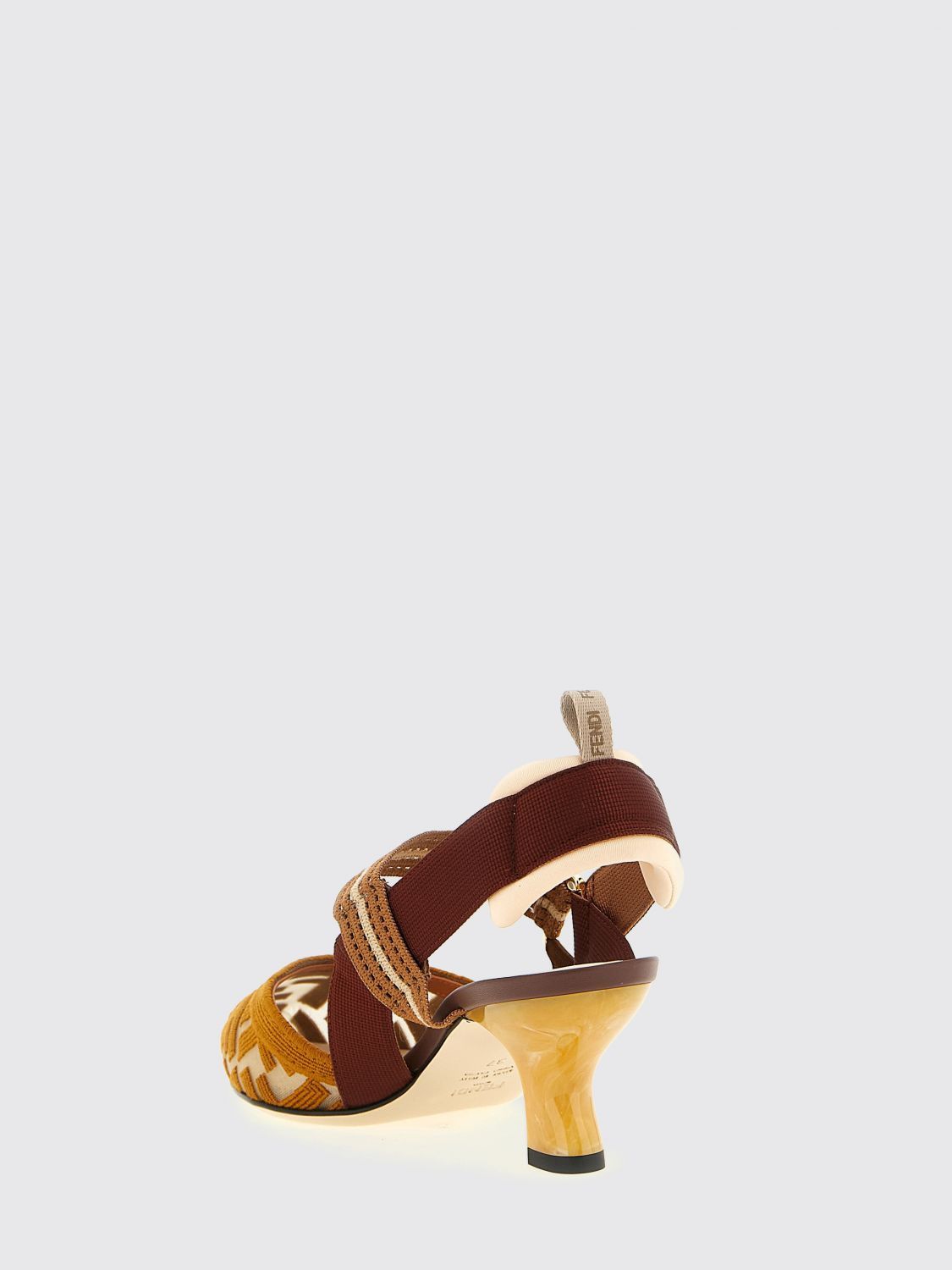 Fendi Fendi Pump Woman Brown Size US 6 / IT 36 - 3 Thumbnail