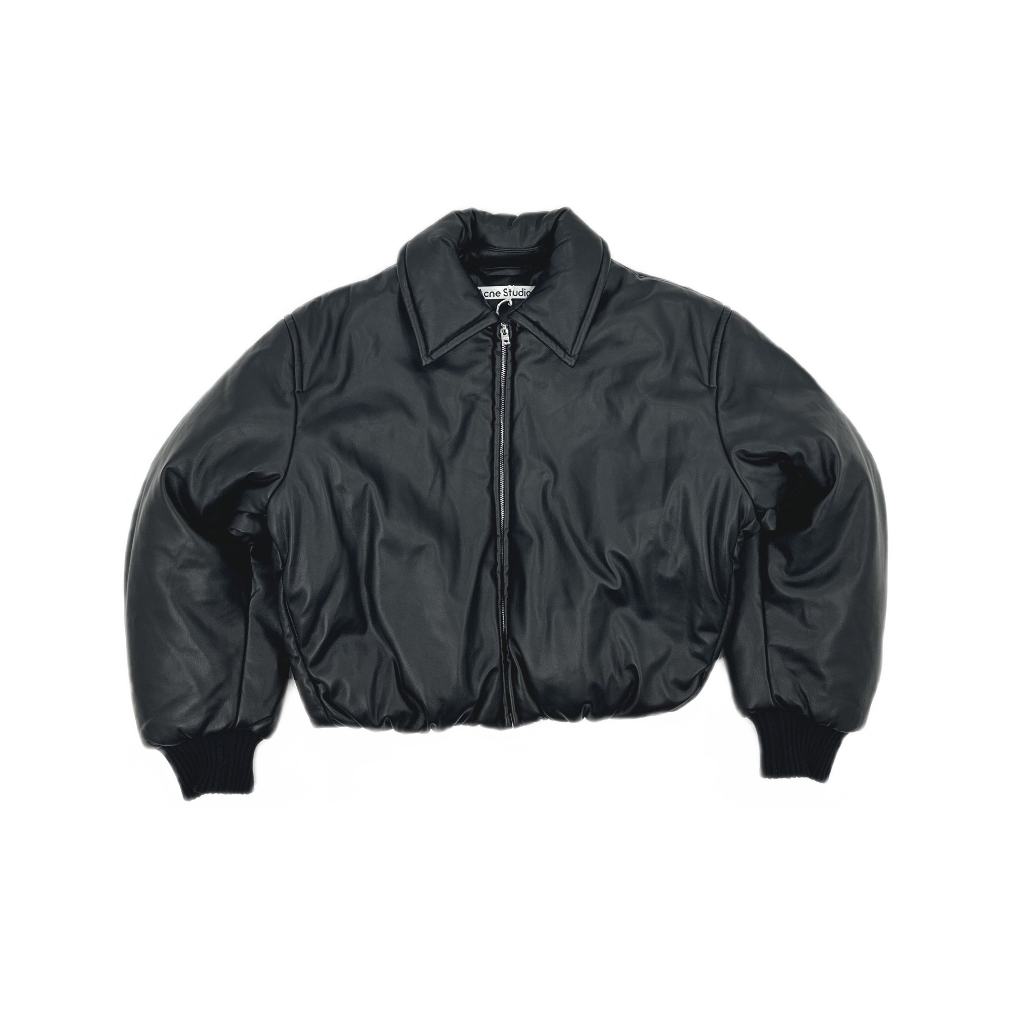 Acne Studios Acne Studios Faux Leather Bomber Jacket 36 Size XS / US 0-2 / IT 36-38 - 2 Thumbnail