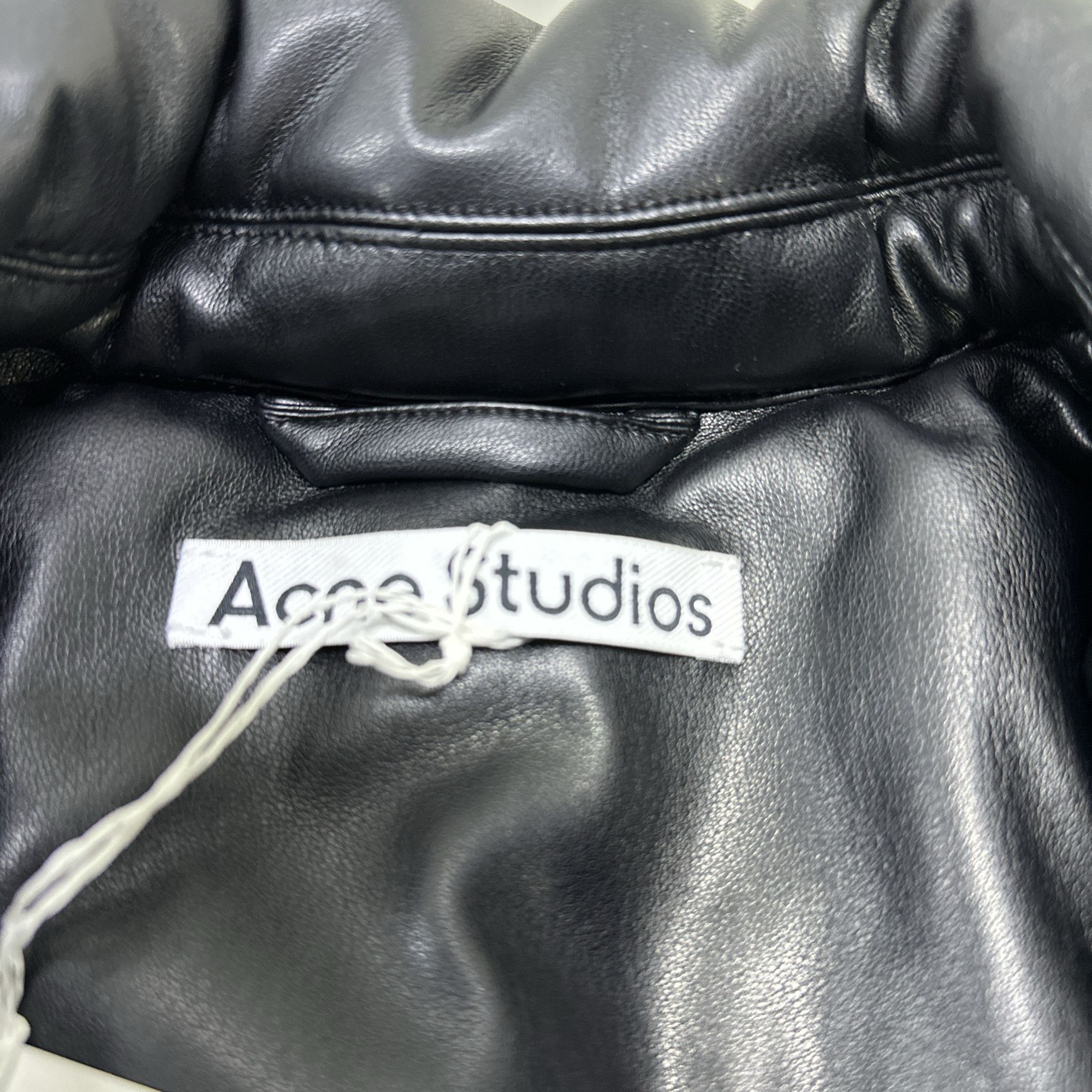Acne Studios Acne Studios Faux Leather Bomber Jacket 36 Size XS / US 0-2 / IT 36-38 - 4 Thumbnail
