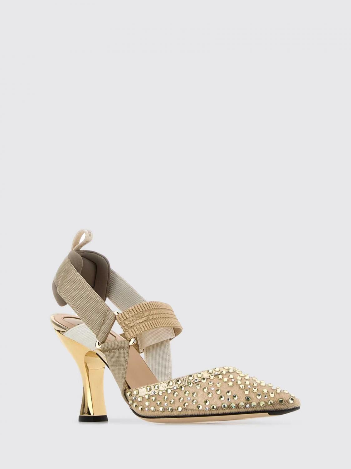 Fendi Fendi Pump Woman Nude Size US 9 / IT 39 - 2 Thumbnail