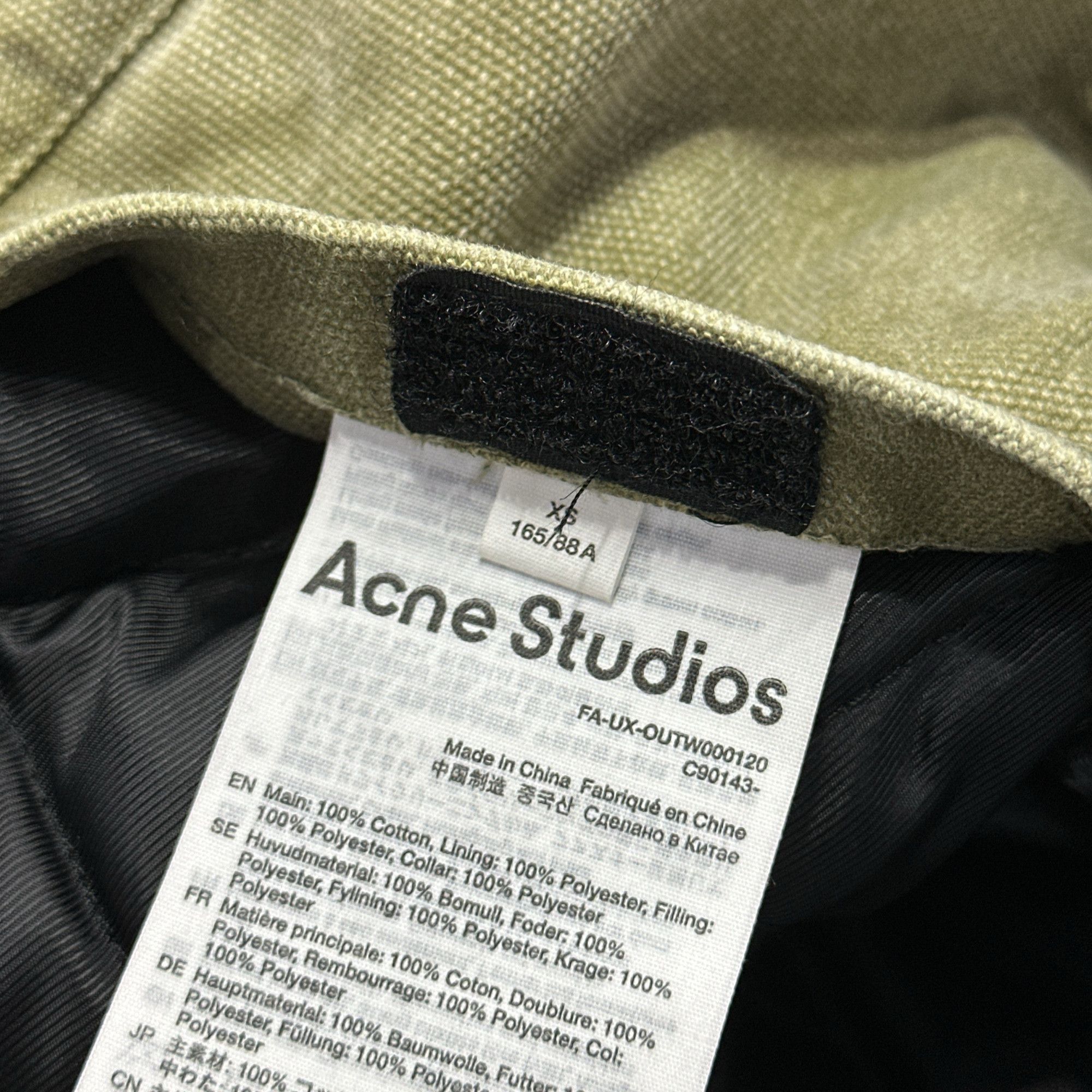 Acne Studios Acne Studios SS23 Face Patch Borg Collar Jacket XS Size XS / US 0-2 / IT 36-38 - 5 Thumbnail