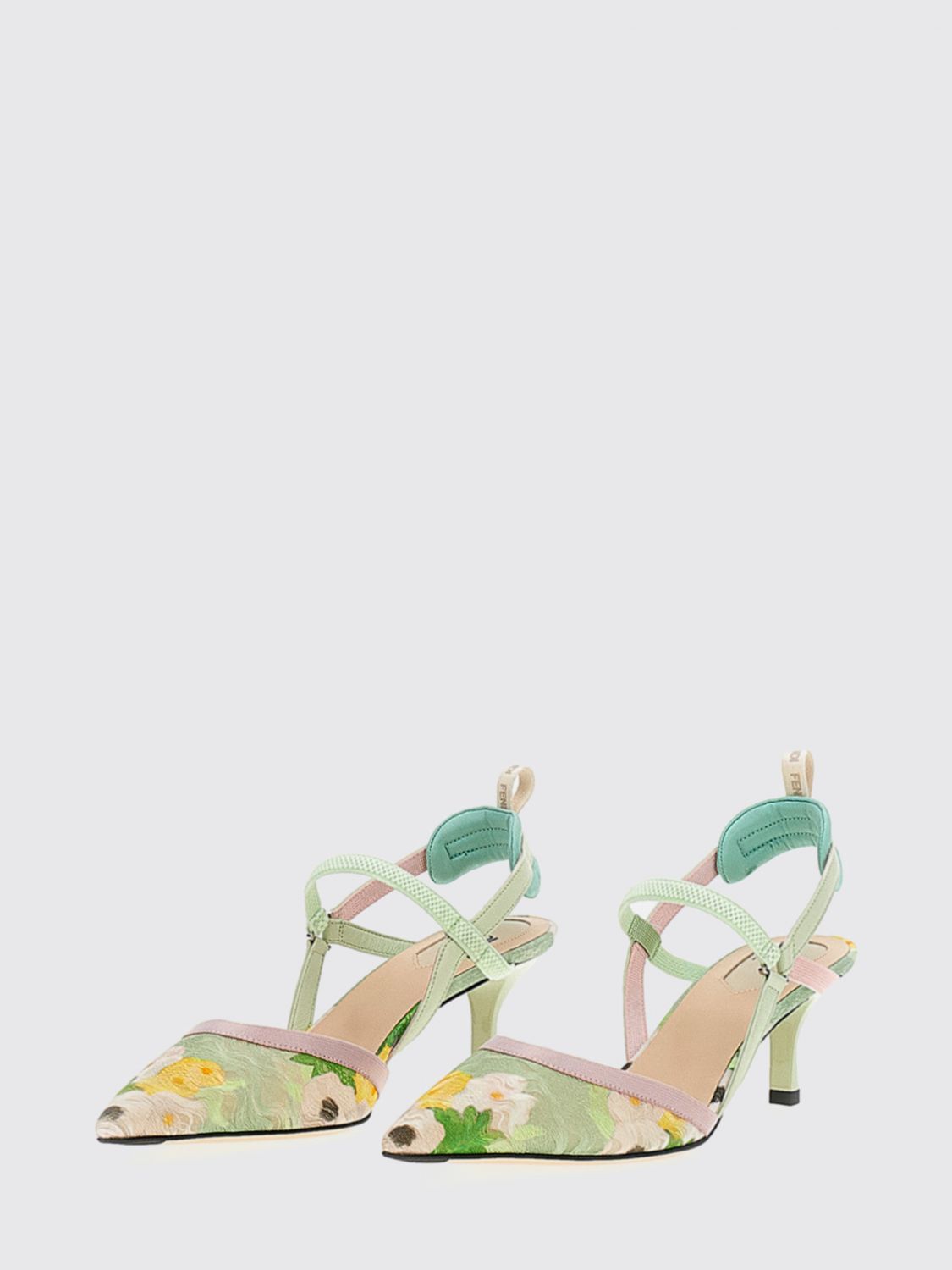 Fendi Fendi Pump Woman Multicolor Size US 10 / IT 40 - 2 Thumbnail