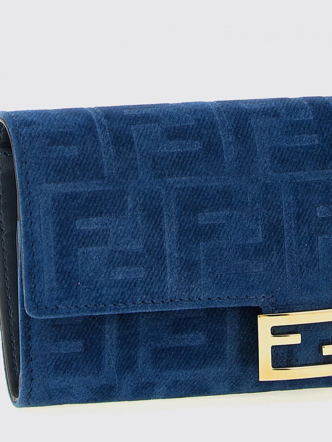 Fendi Fendi Mini Bag Woman Blue Size ONE SIZE - 3 Thumbnail