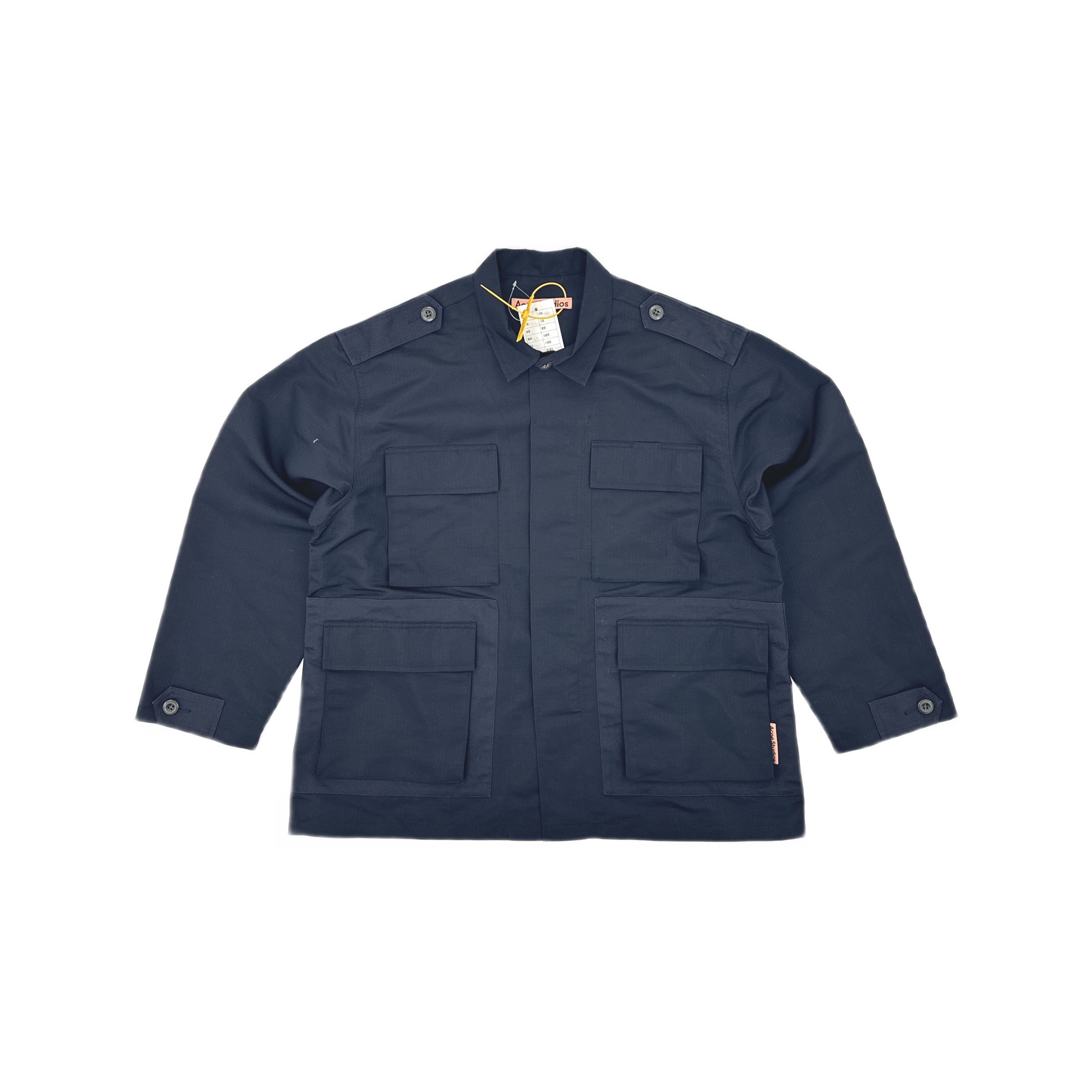 Acne Studios Acne Studios Navy Utility Work Jacket 44 Size US S / EU 44-46 / 1 - 2 Thumbnail