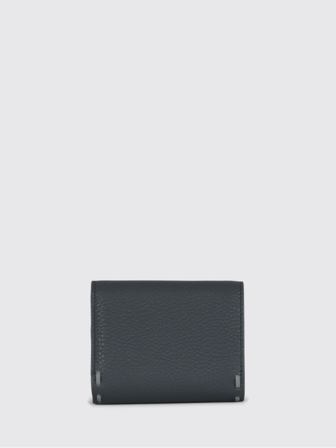 Fendi Fendi Wallet Woman Gnawed Blue Size ONE SIZE - 3 Thumbnail