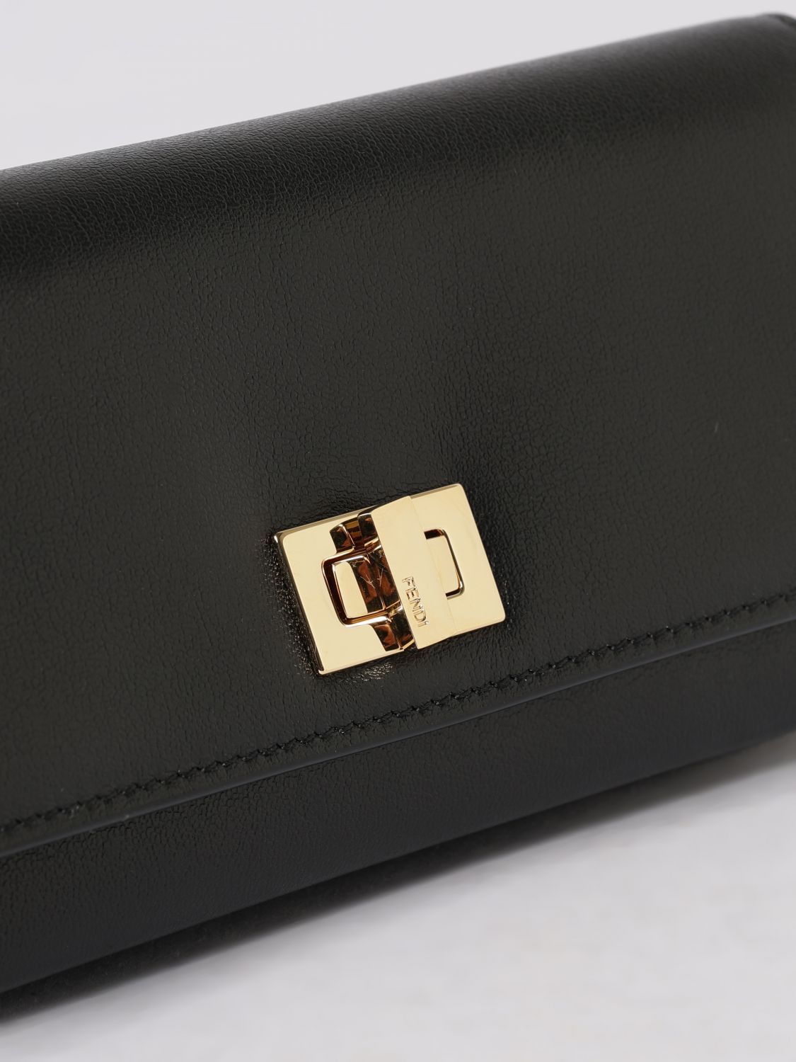 Fendi Fendi Wallet Woman Black Size ONE SIZE - 4 Thumbnail