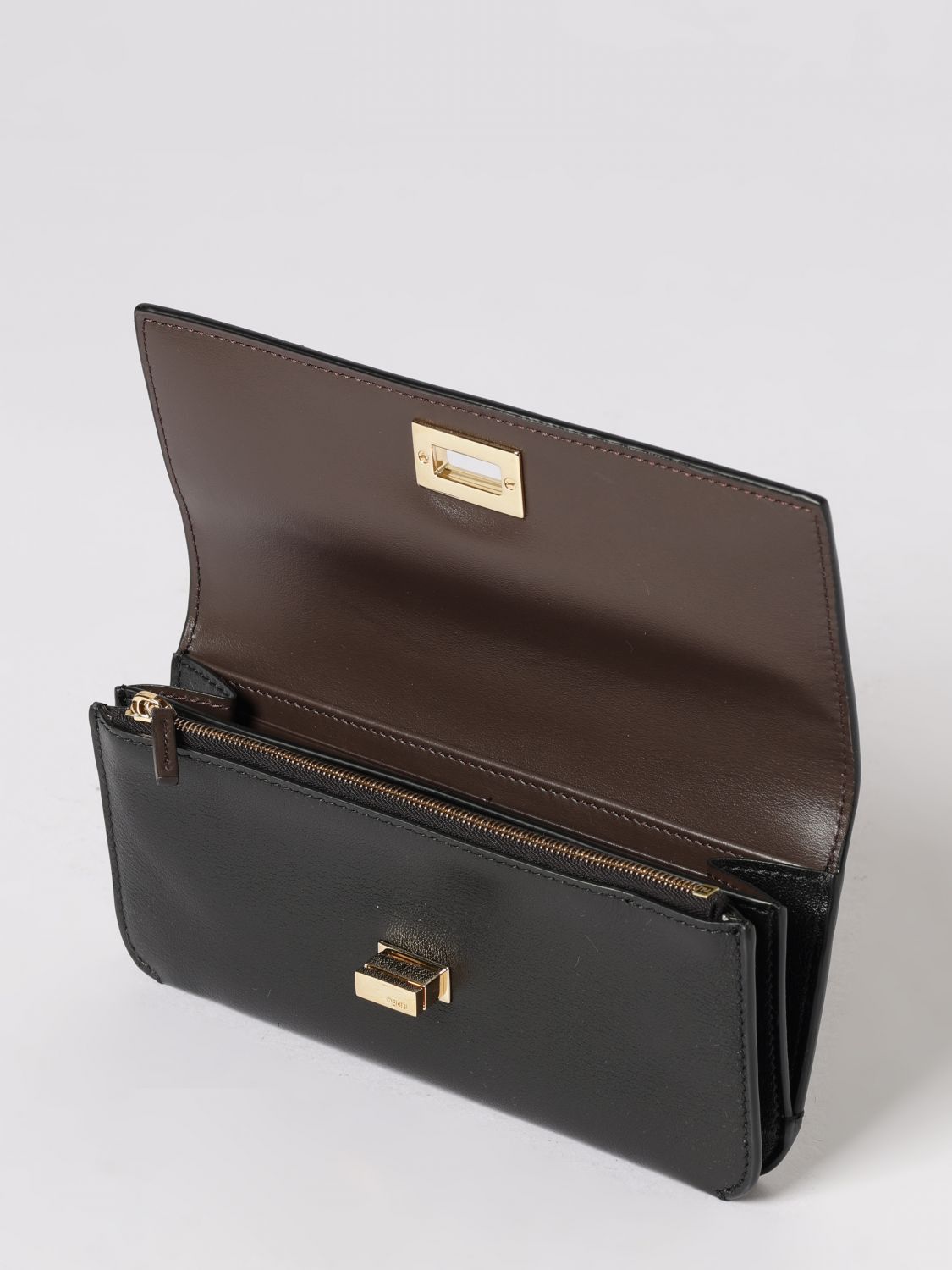 Fendi Fendi Wallet Woman Black Size ONE SIZE - 2 Thumbnail