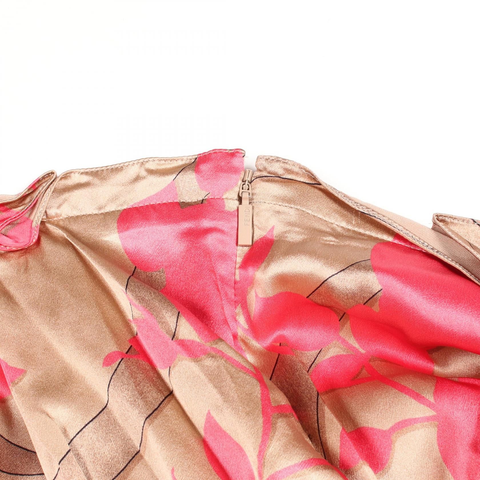Fendi Fendi Fendi Silk Skirt Textile Skirts DUTY FREE for USA Size ONE SIZE - 6 Thumbnail