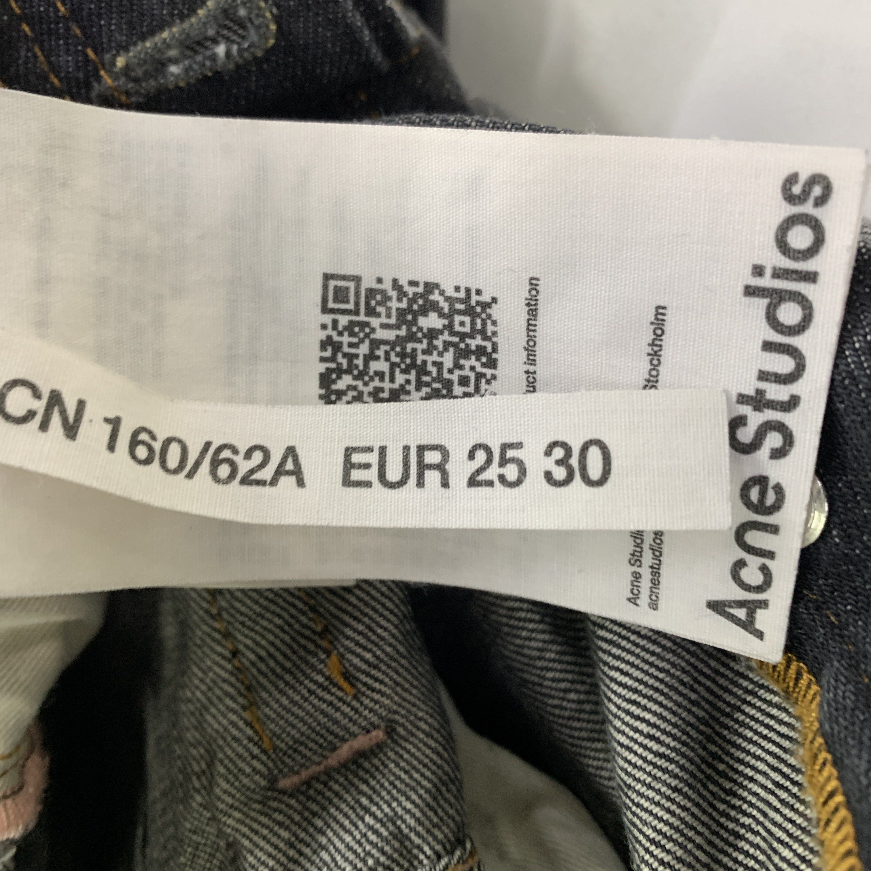 Acne Studios Acne Studios Painted Wide-Leg Jeans 25 Size 25" / US 0 / IT 36 - 3 Thumbnail