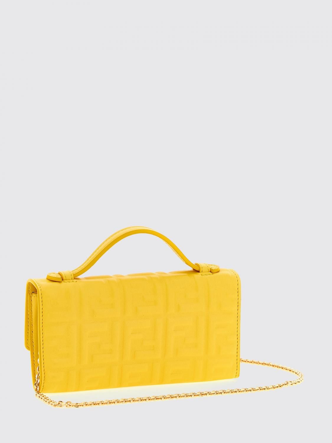 Fendi Fendi Mini Bag Woman Yellow Size ONE SIZE - 2 Thumbnail