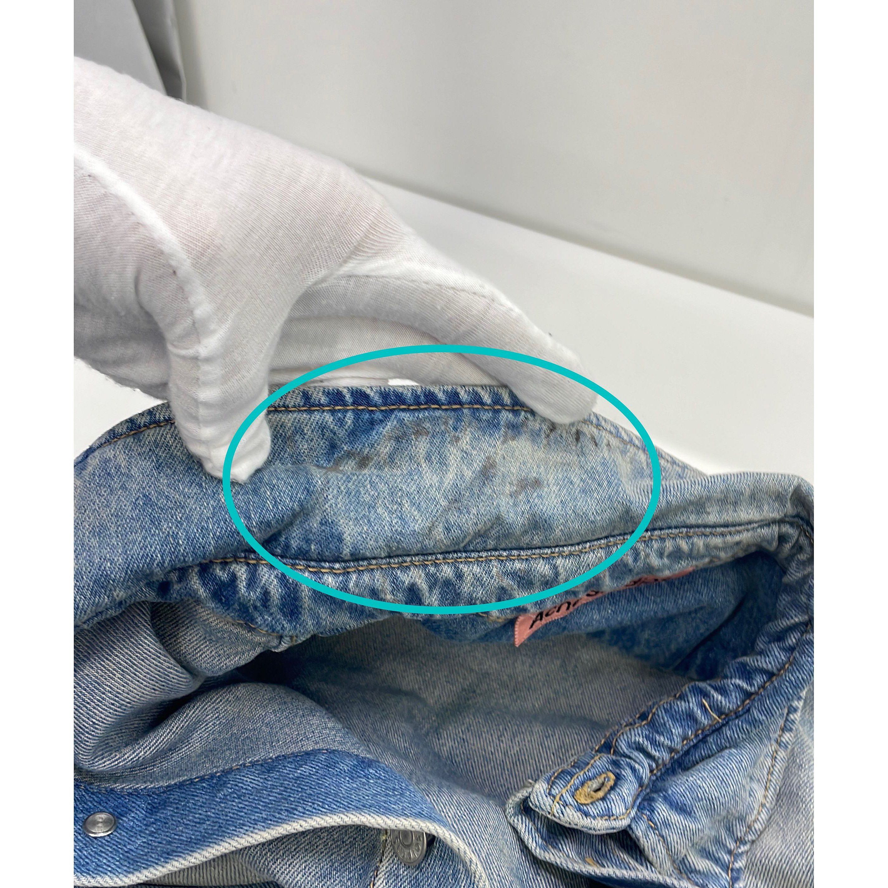 Acne Studios Acne Studios SS25 Light Wash Denim Shirt XS Size US XS / EU 42 / 0 - 5 Thumbnail