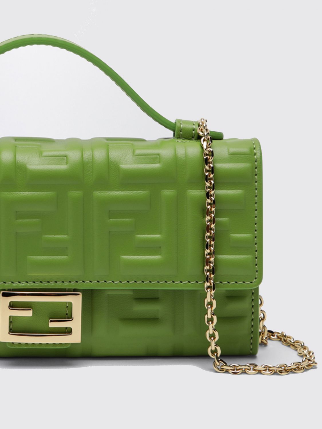 Fendi Fendi Mini Bag Woman Green Size ONE SIZE - 3 Thumbnail