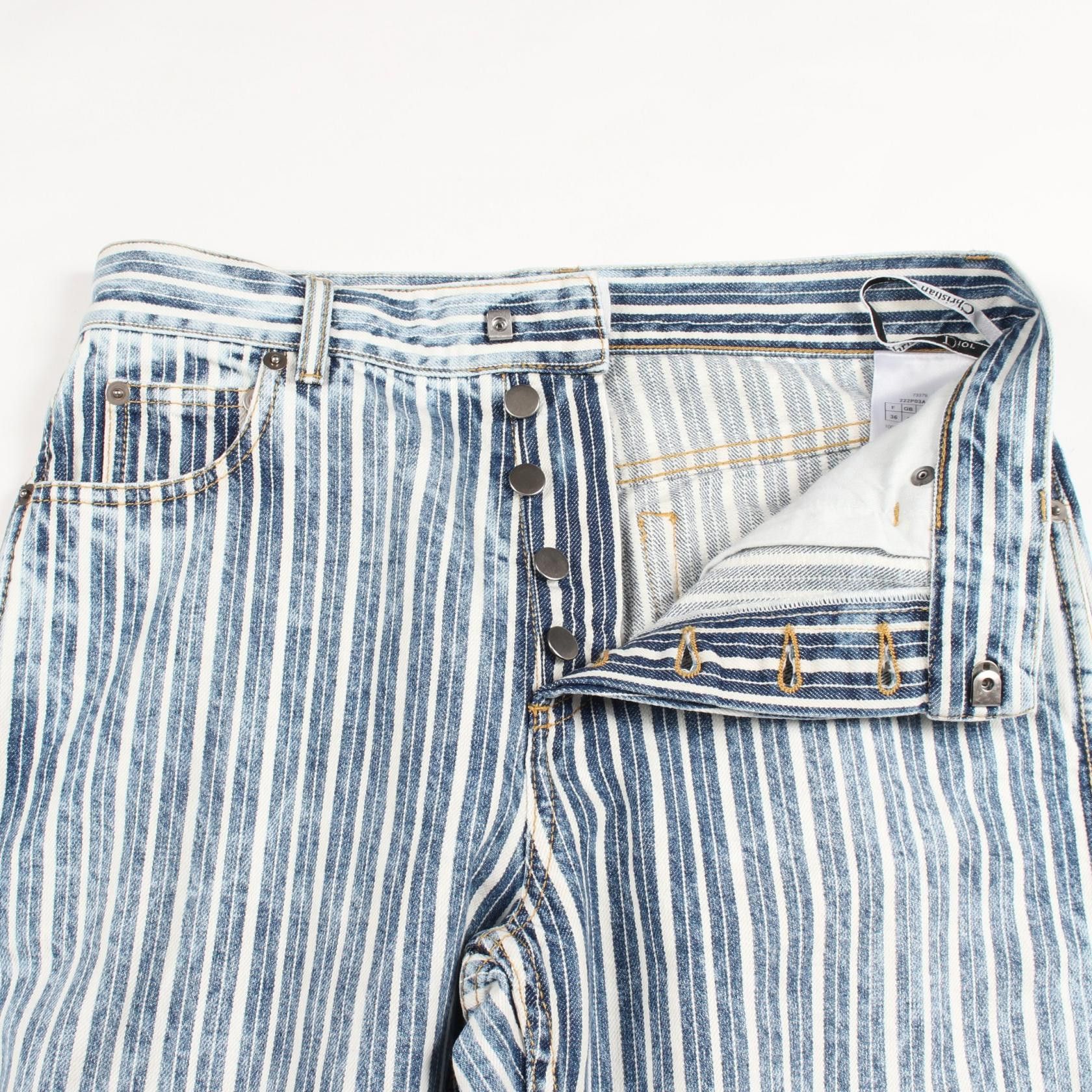 Dior Dior Dior Cotton Denim Pants Textile Jeans DUTY FREE for USA Size ONE SIZE - 5 Thumbnail