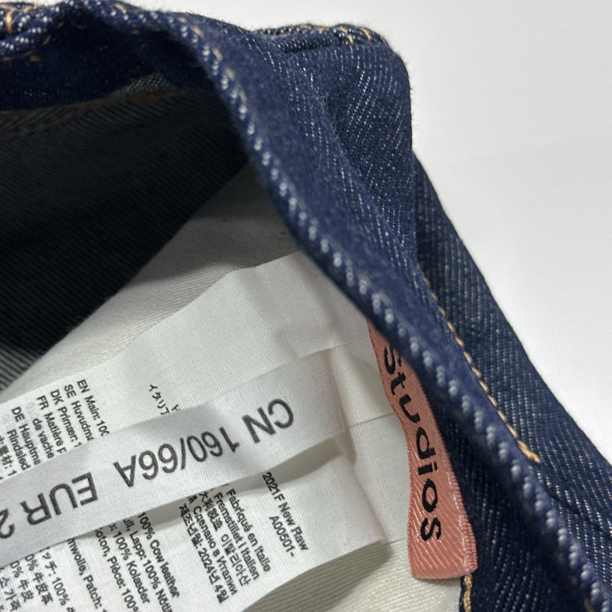 Acne Studios Acne Studios Indigo 2021F Straight Leg Jeans 26 Size 26" / US 2 / IT 38 - 6 Thumbnail