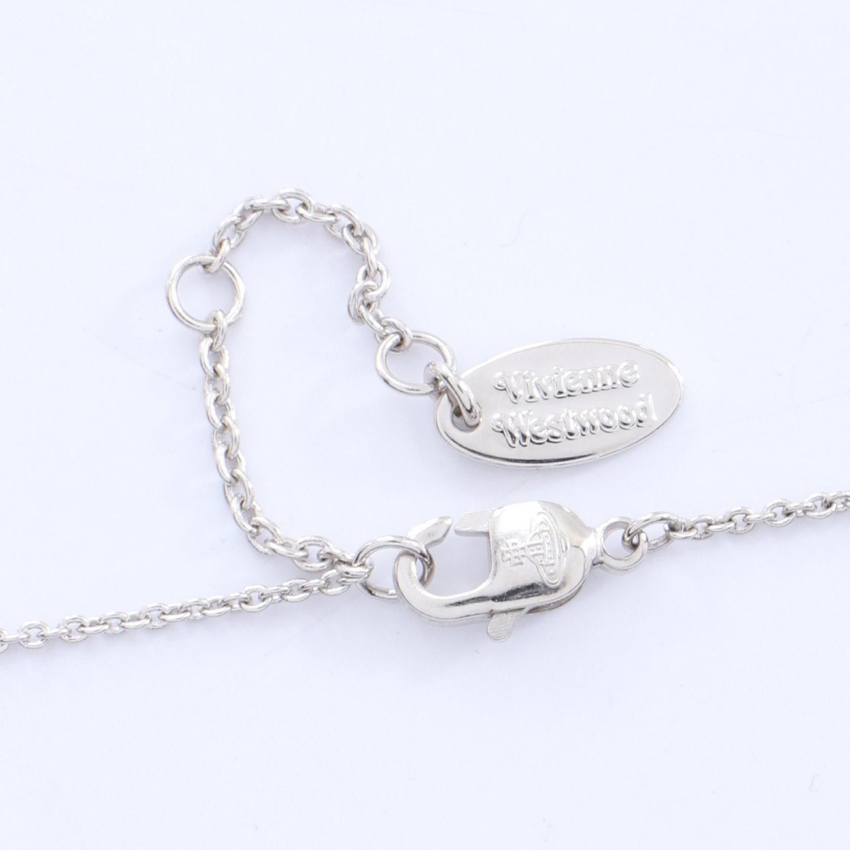 Vivienne Westwood Vivienne Westwood Vivienne Westwood REINA Stainless Steel Necklace Metal Necklace 63020095/02P102 DUTY FREE for USA Size ONE SIZE - 4 Thumbnail