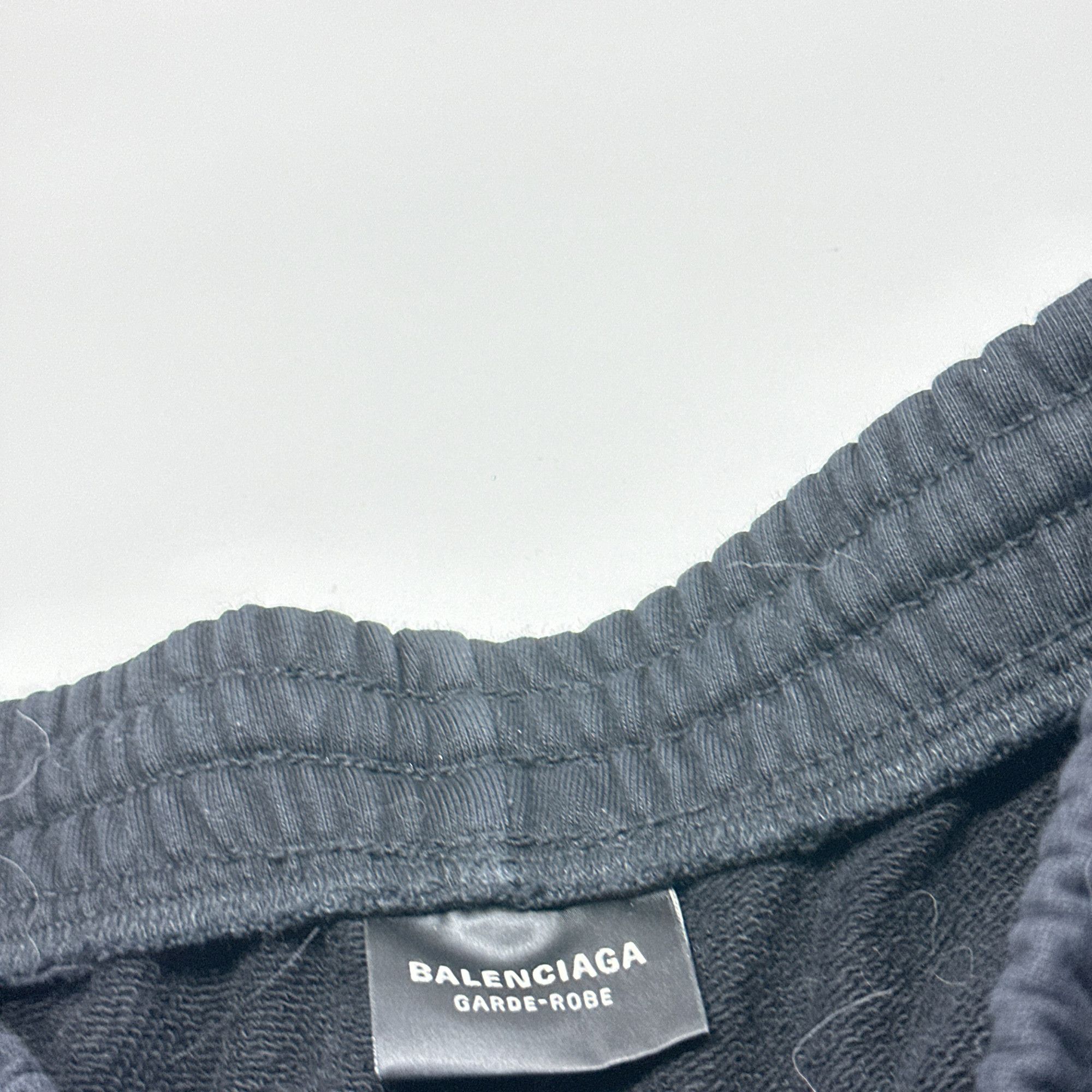 Balenciaga Balenciaga Logo Print Sweatpants Black XS Size US 28 / EU 44 - 4 Thumbnail
