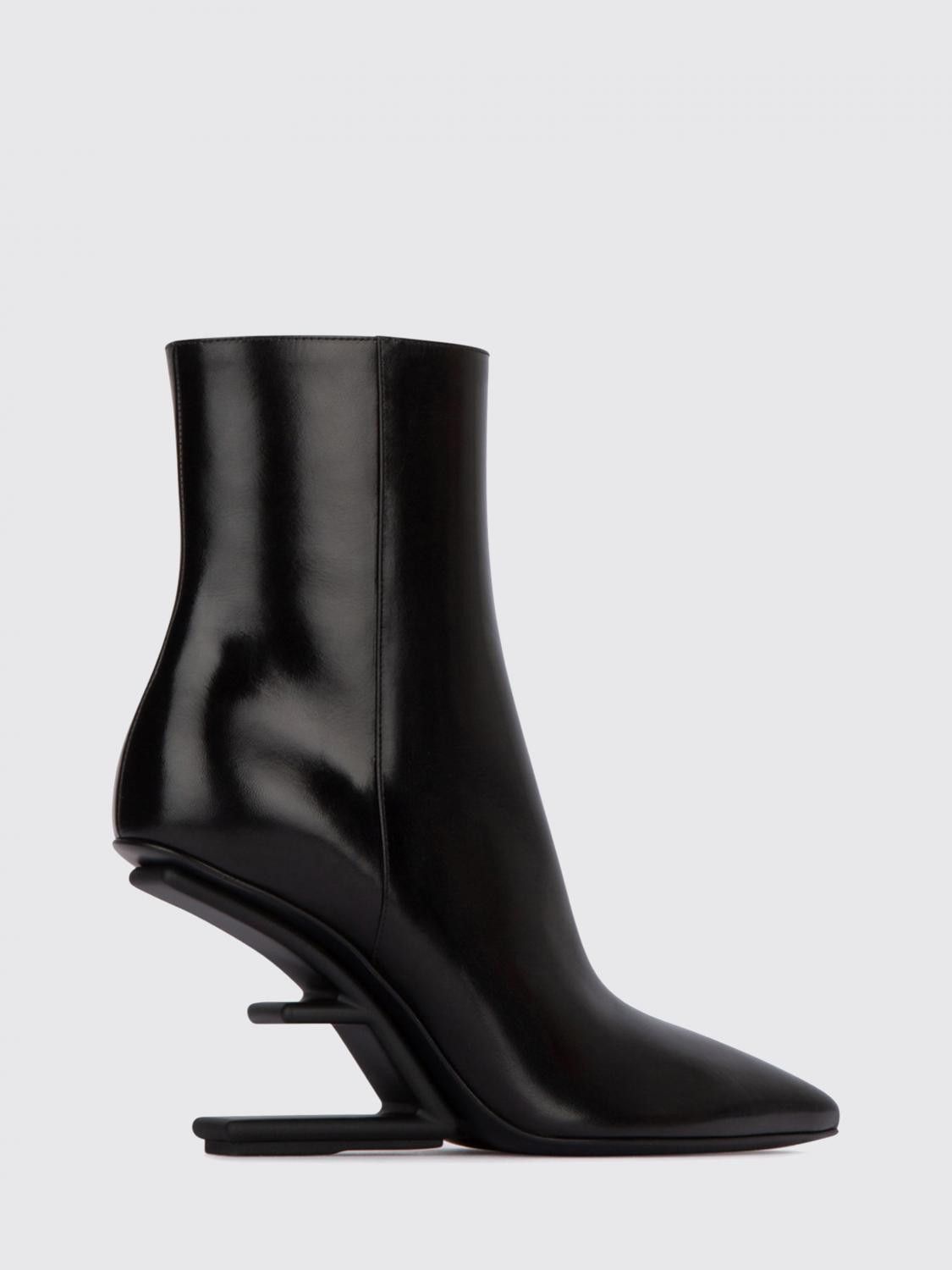 Fendi Fendi Boots Woman Black Size US 7.5 / IT 37.5 - 3 Thumbnail