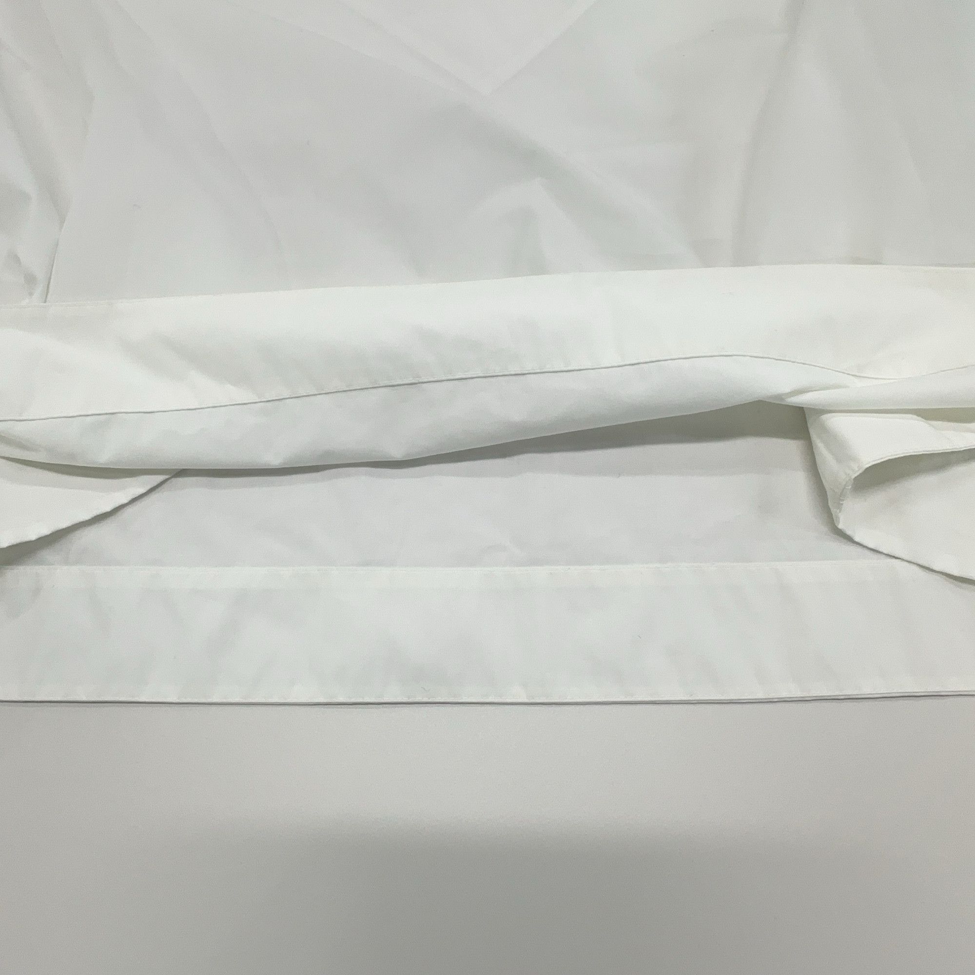 Balenciaga Balenciaga White Cotton V-Neck Blouse Size 34 Size XS / US 0-2 / IT 36-38 - 10 Thumbnail
