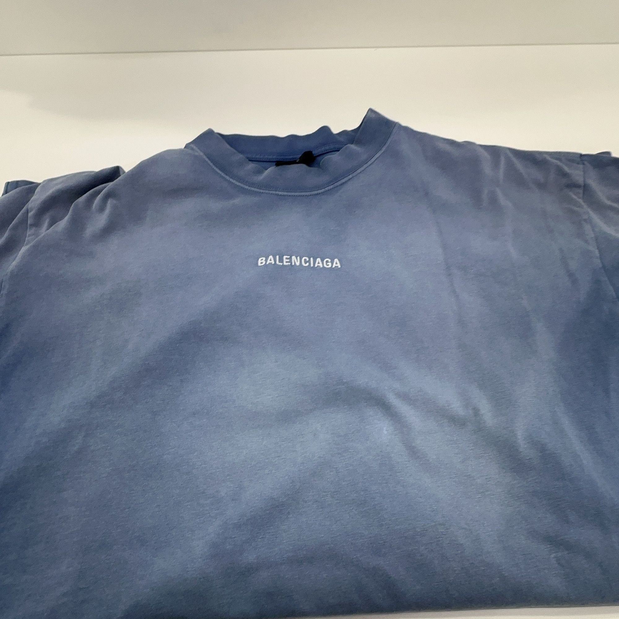 Balenciaga Balenciaga Logo Print T-Shirt US S Size US S / EU 44-46 / 1 - 7 Thumbnail