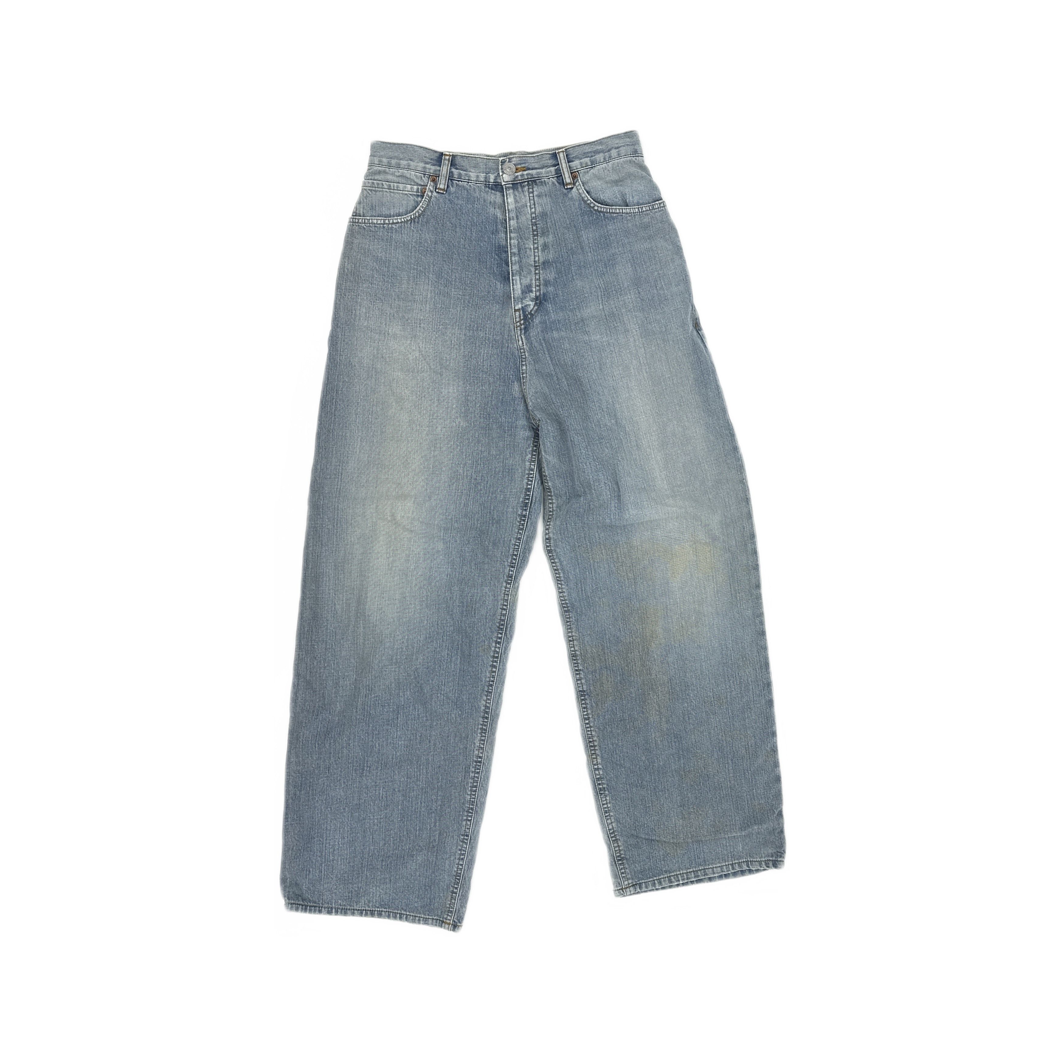 Balenciaga Balenciaga Skiwear Blue Denim Jeans 29 Size US 29 - 2 Thumbnail