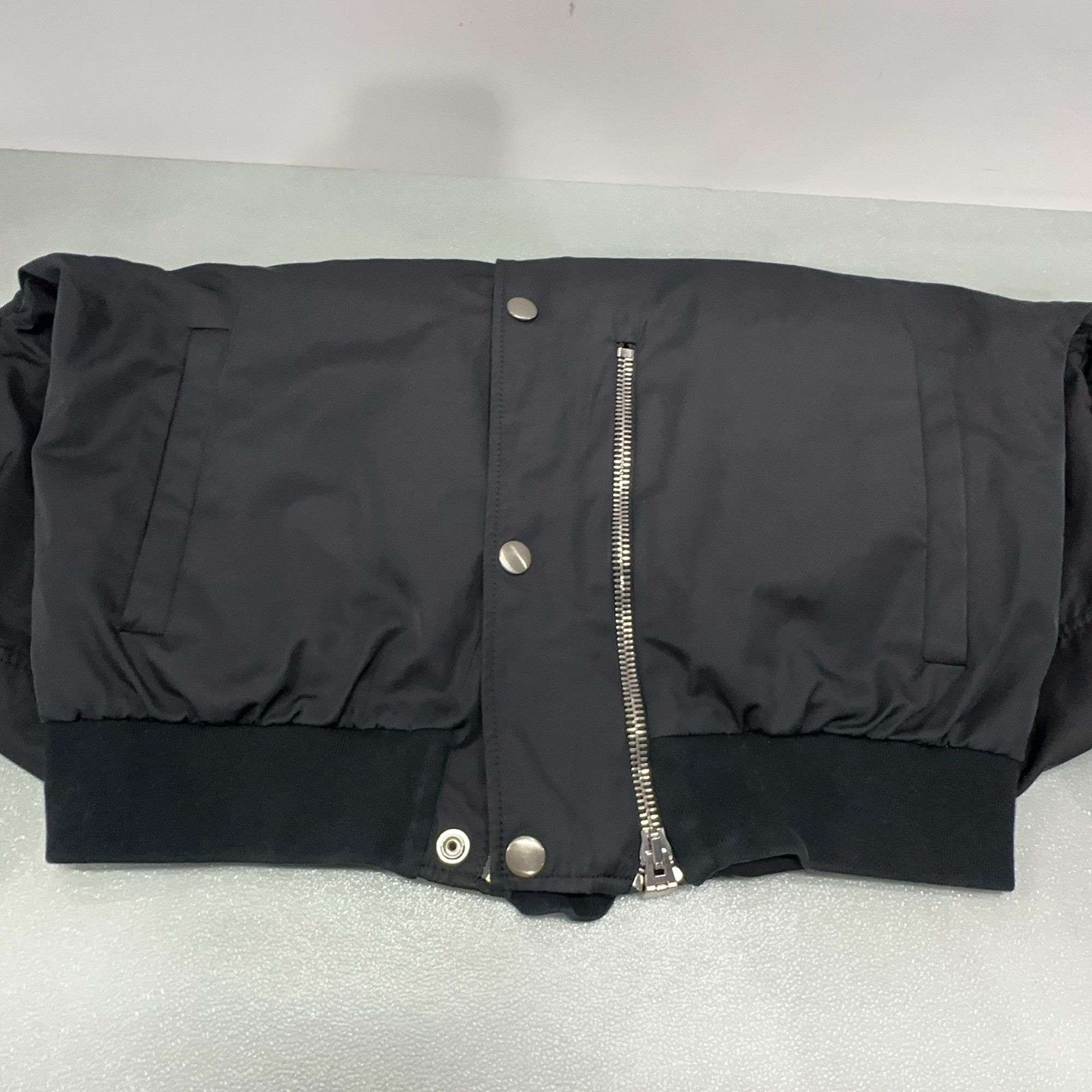 Balenciaga Balenciaga Solid Zip-Up Bomber Jacket 46 Size US S / EU 44-46 / 1 - 9 Thumbnail