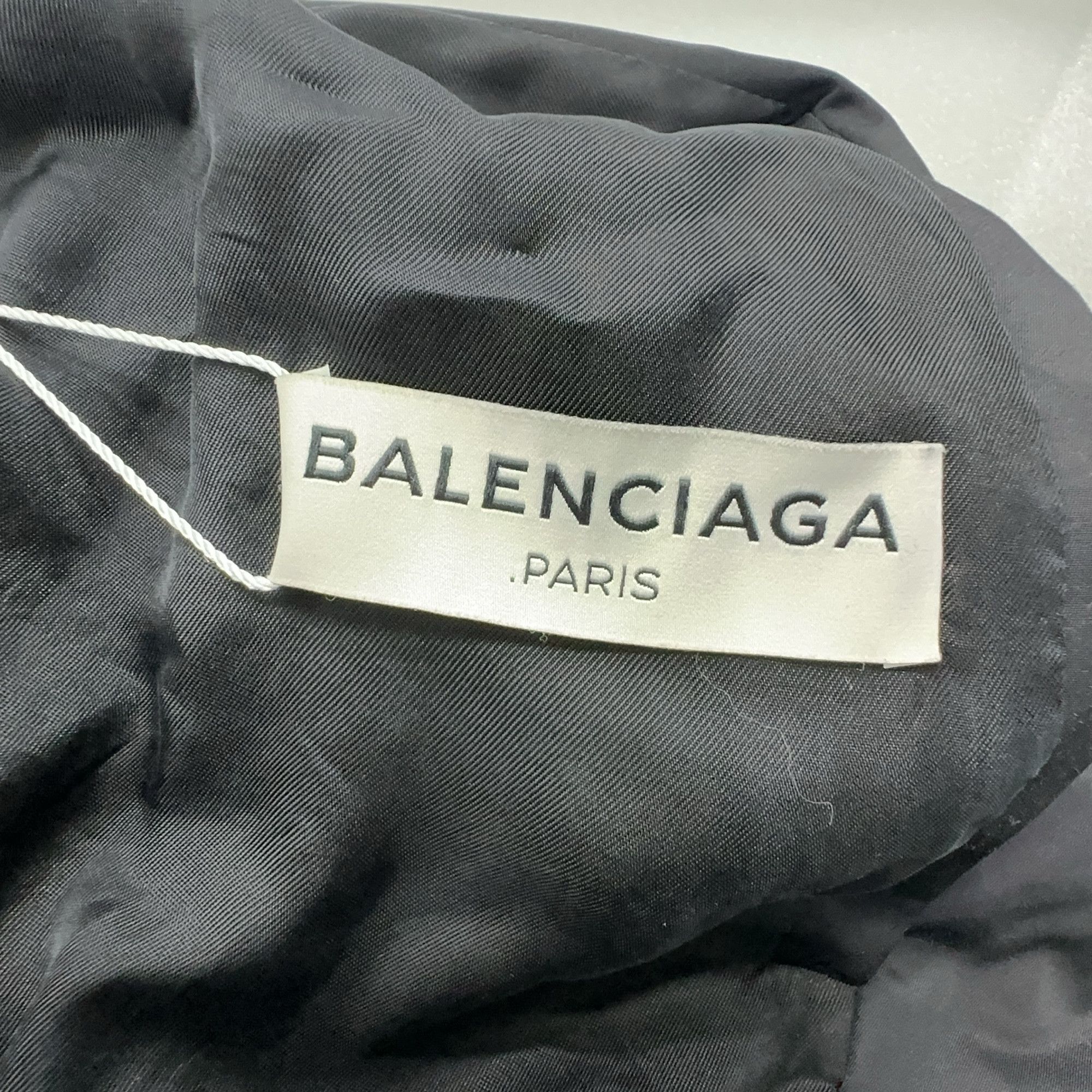 Balenciaga Balenciaga Solid Zip-Up Bomber Jacket 46 Size US S / EU 44-46 / 1 - 6 Thumbnail