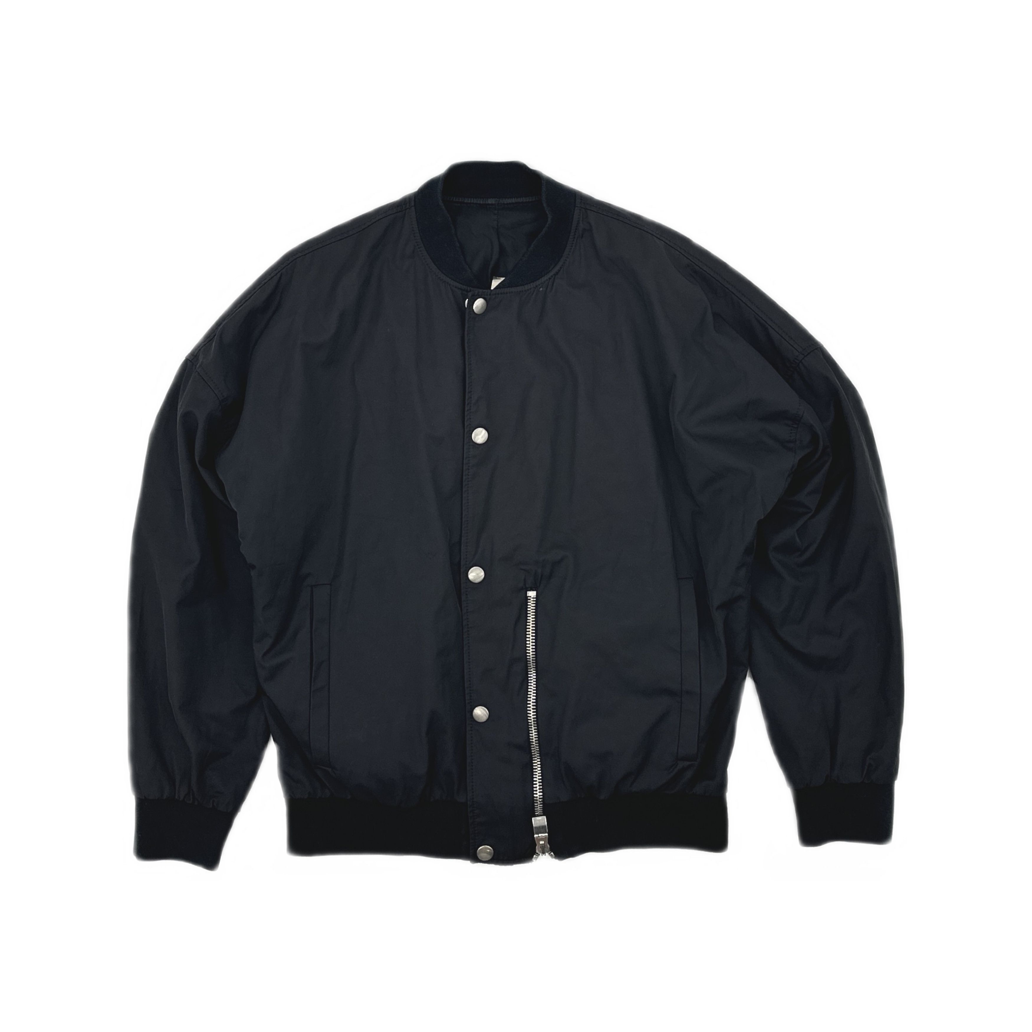 Balenciaga Balenciaga Solid Zip-Up Bomber Jacket 46 Size US S / EU 44-46 / 1 - 2 Thumbnail