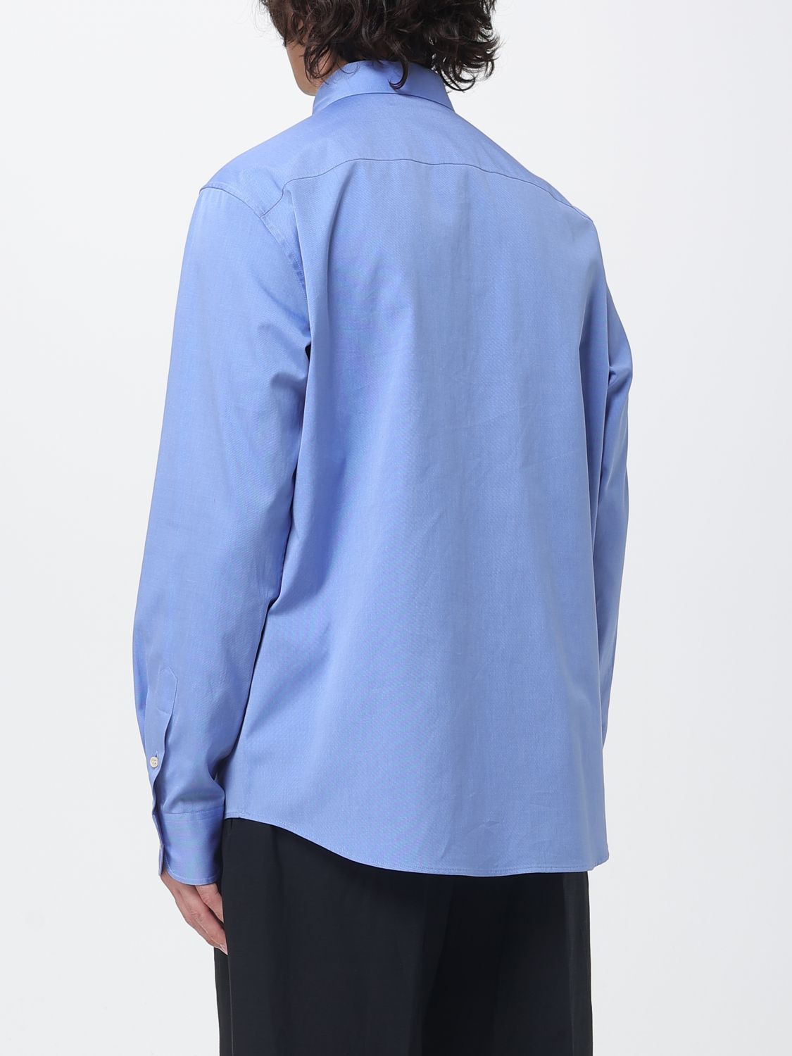 Valentino Valentino Shirt Men Grey Size US XXS / EU 40 - 3 Thumbnail