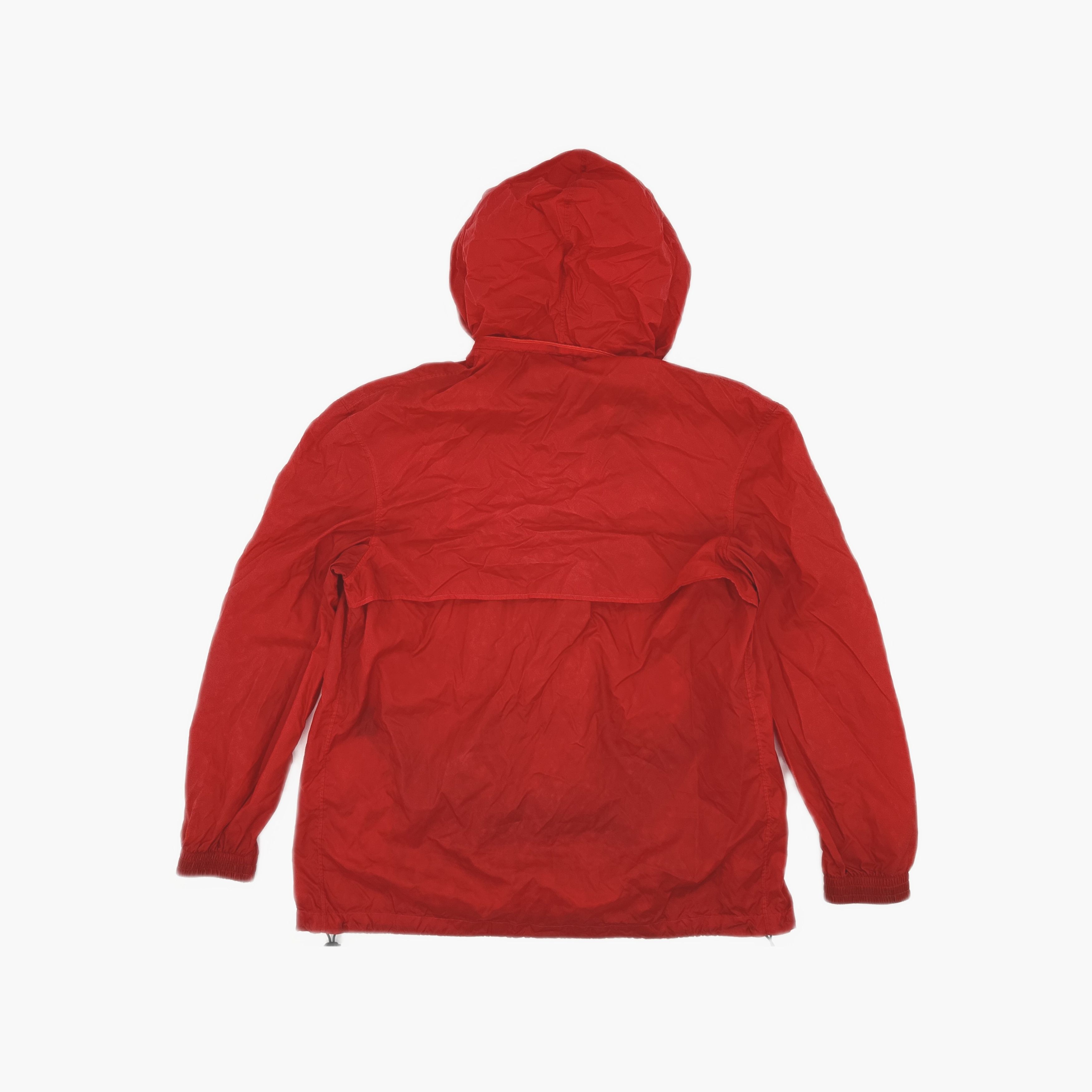 Balenciaga Balenciaga Red Hooded Logo Windbreaker L Size US L / EU 52-54 / 3 - 3 Thumbnail