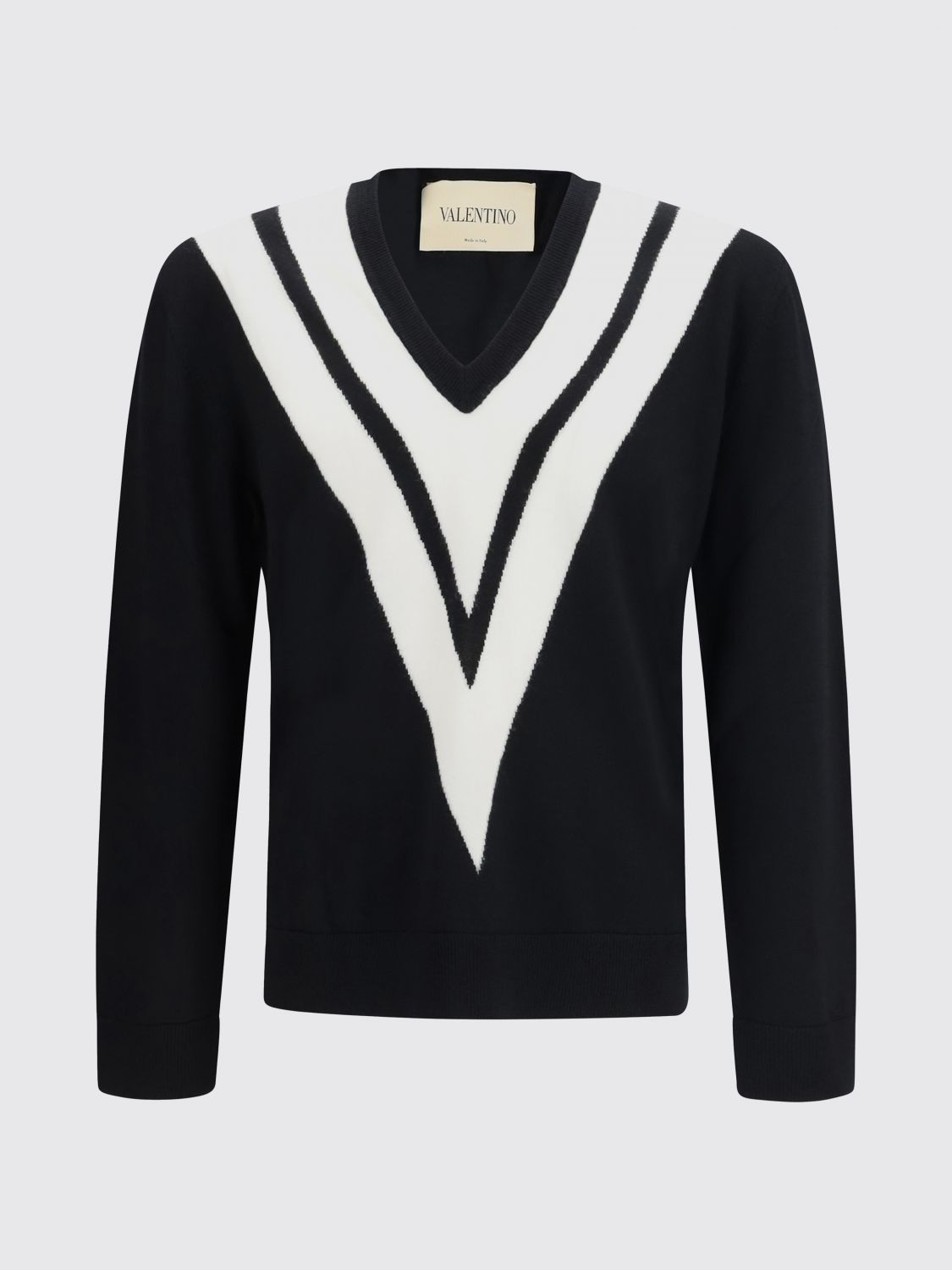 Valentino Valentino Sweater Men Black Size US L / EU 52-54 / 3 - 2 Thumbnail