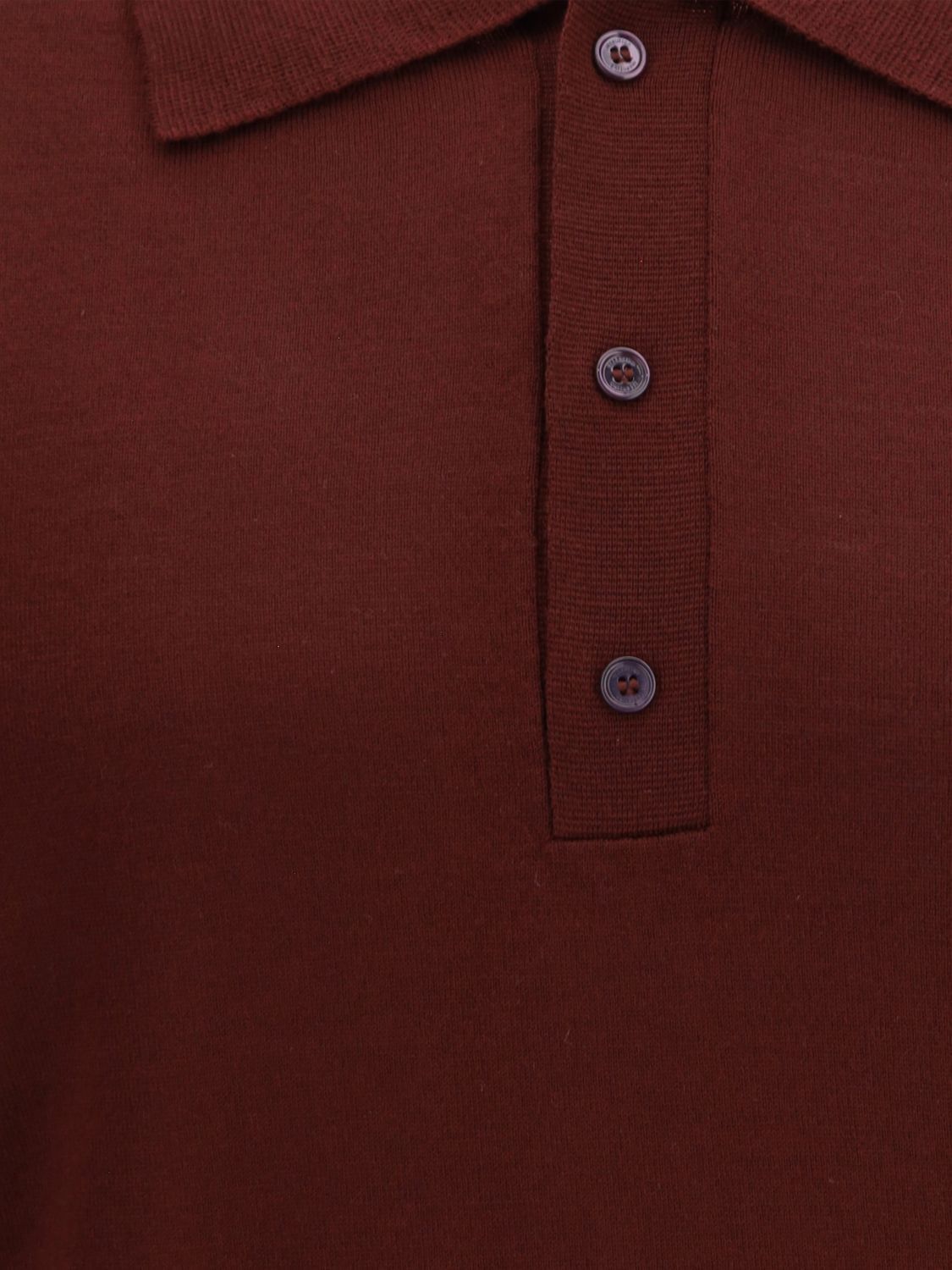 Valentino Valentino Polo Shirt Men Burgundy Size US M / EU 48-50 / 2 - 4 Thumbnail