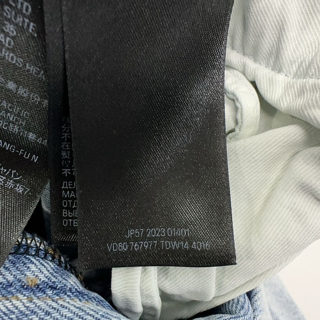 Balenciaga Balenciaga Washed Straight Leg Jeans XS Size US 28 / EU 44 - 5 Thumbnail