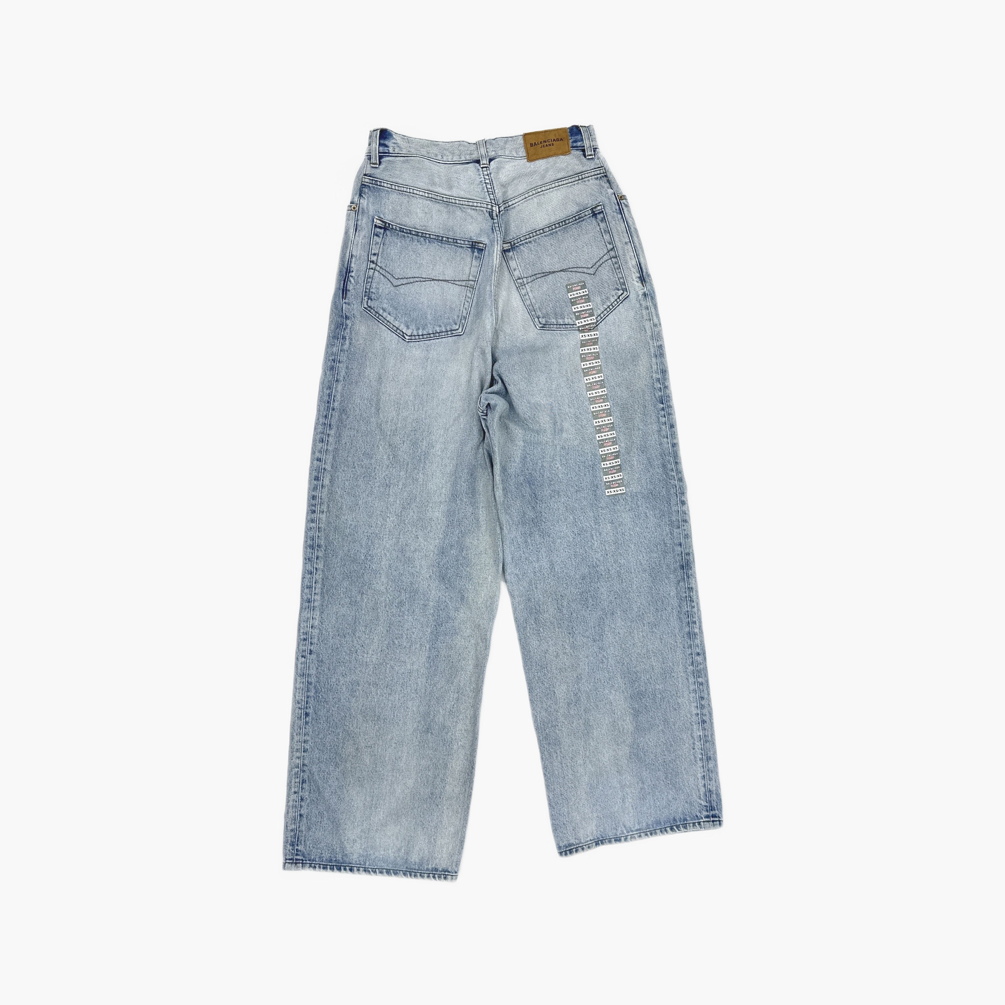Balenciaga Balenciaga Washed Straight Leg Jeans XS Size US 28 / EU 44 - 3 Thumbnail