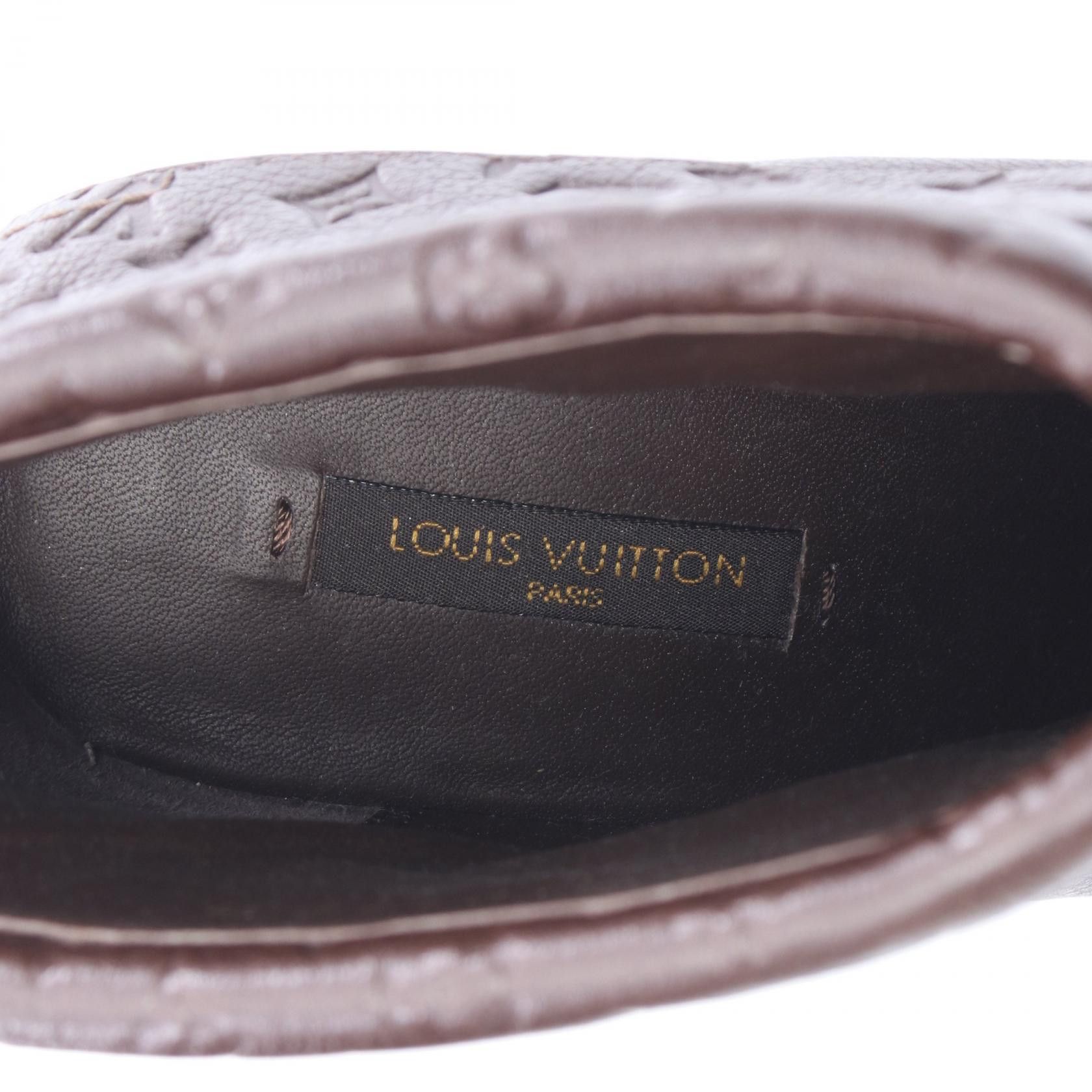 Louis Vuitton Louis Vuitton Louis Vuitton Monogram Leather Boots Leather Shoes DUTY FREE for USA Size ONE SIZE - 5 Thumbnail