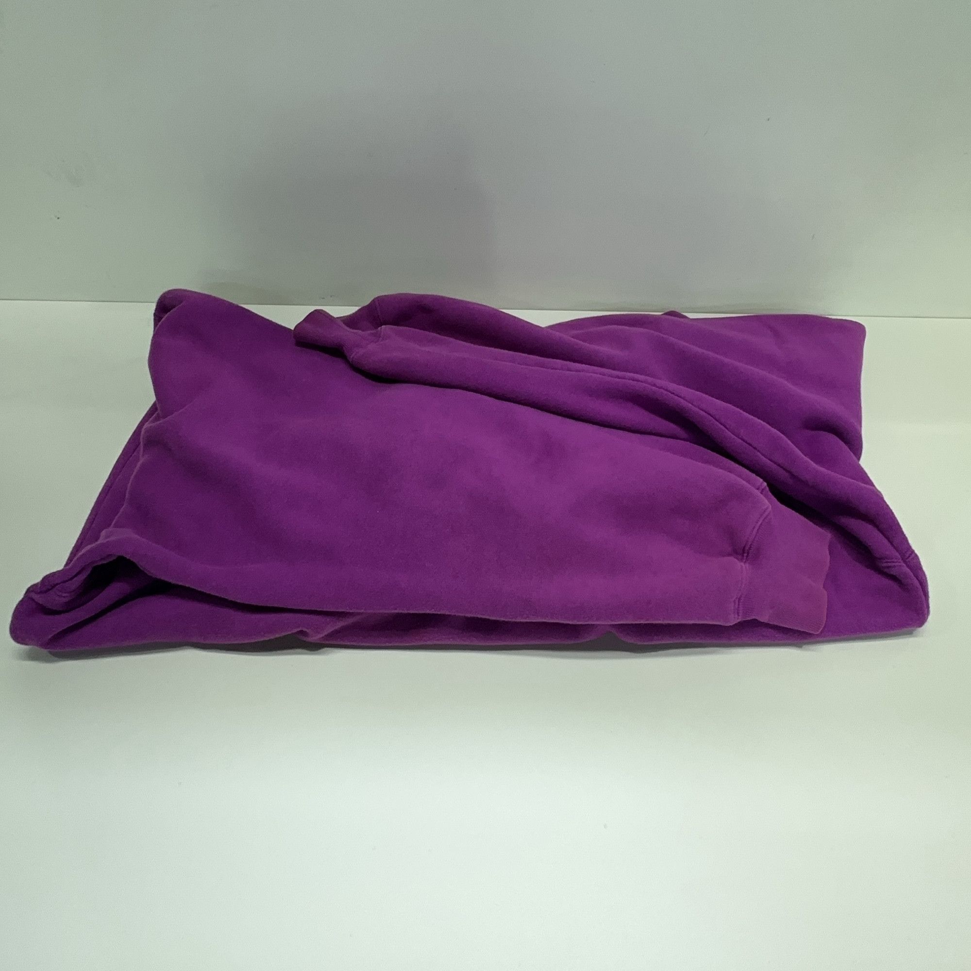 Balenciaga Balenciaga Back Logo Hoodie Purple XS Size US XS / EU 42 / 0 - 13 Thumbnail