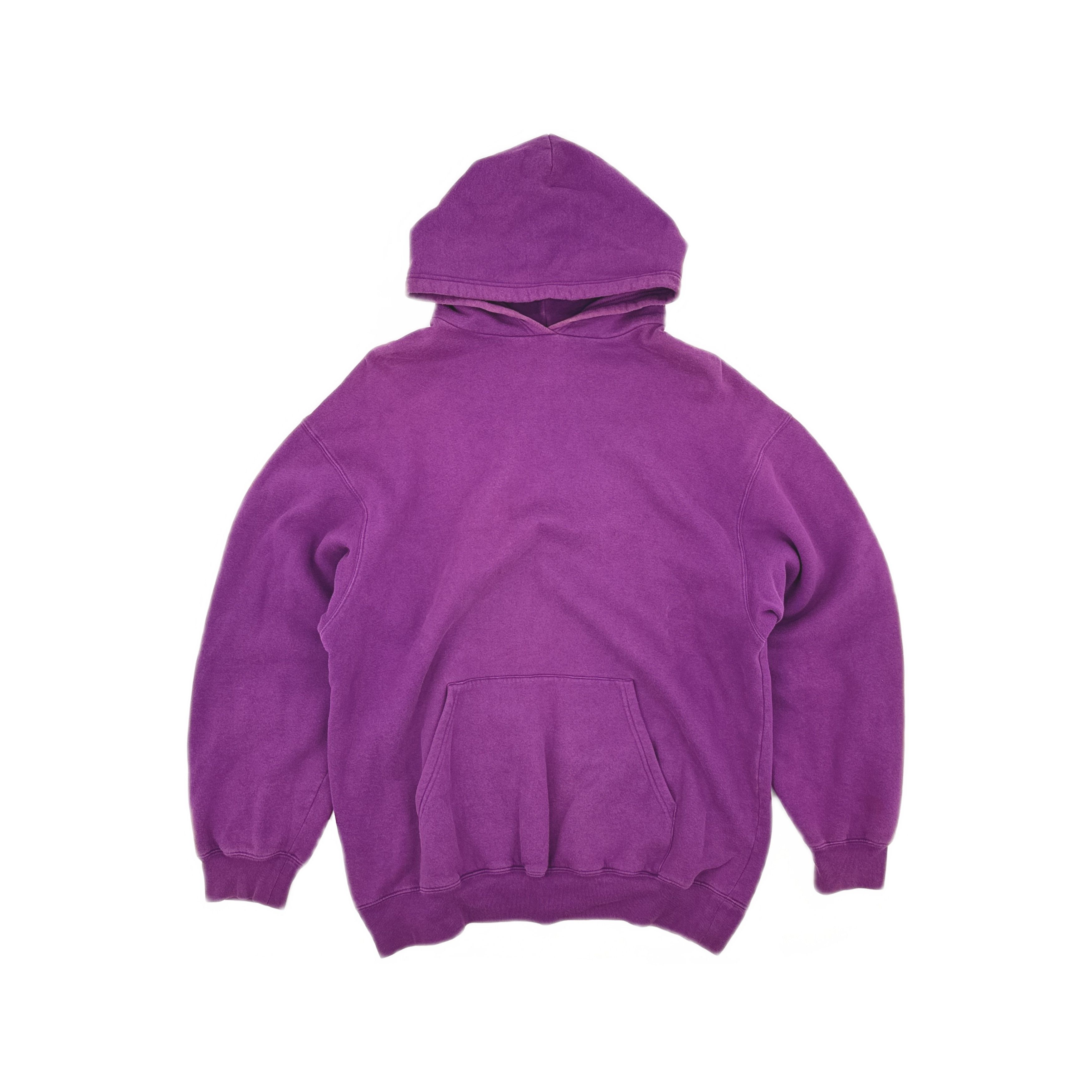 Balenciaga Balenciaga Back Logo Hoodie Purple XS Size US XS / EU 42 / 0 - 2 Thumbnail