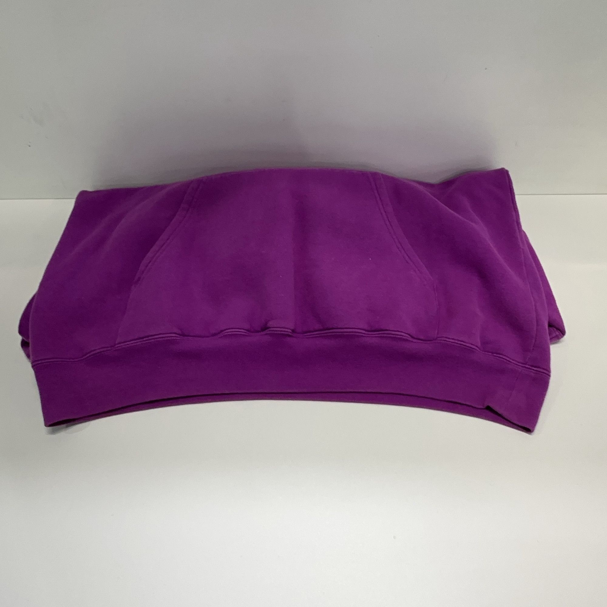 Balenciaga Balenciaga Back Logo Hoodie Purple XS Size US XS / EU 42 / 0 - 10 Thumbnail