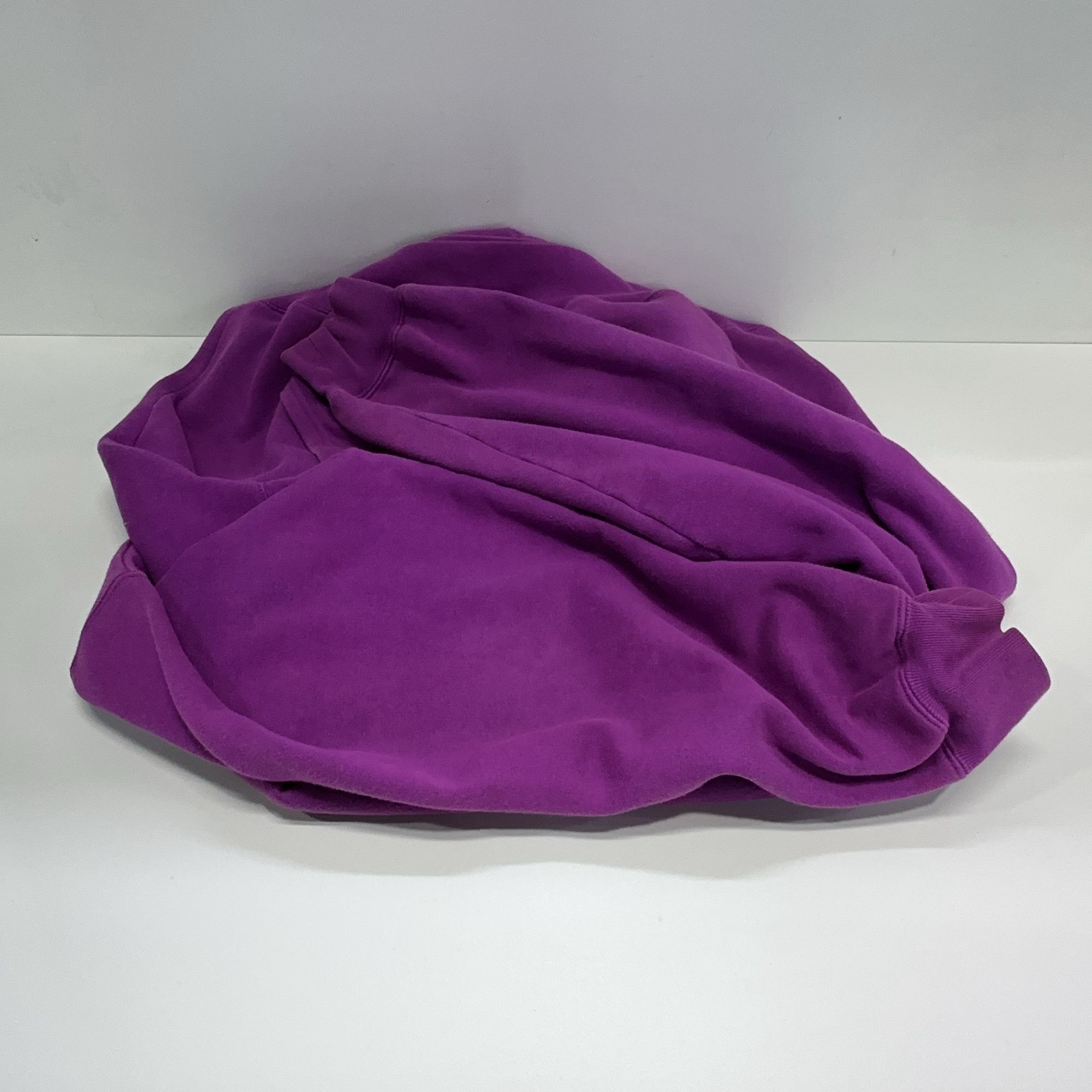 Balenciaga Balenciaga Back Logo Hoodie Purple XS Size US XS / EU 42 / 0 - 16 Thumbnail