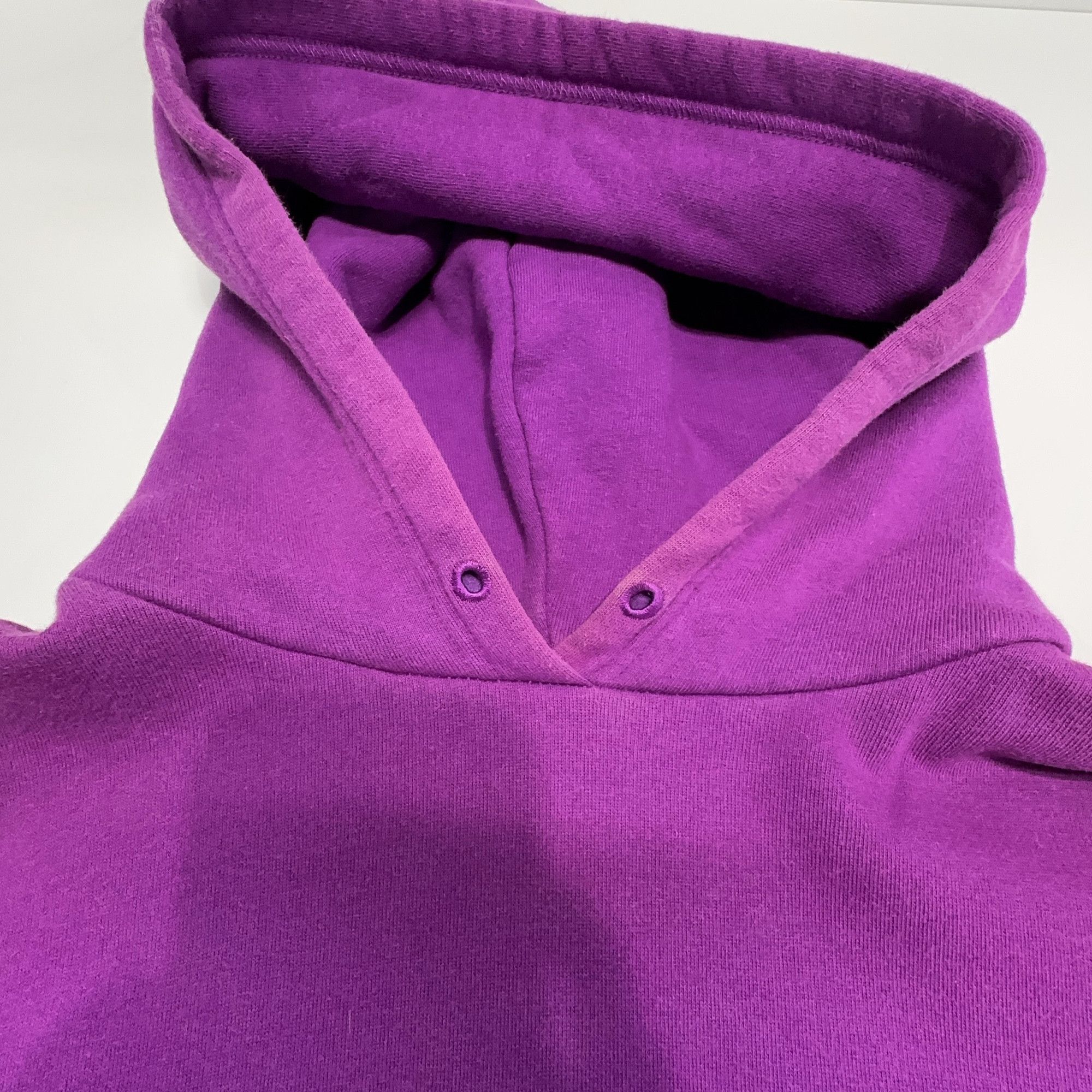 Balenciaga Balenciaga Back Logo Hoodie Purple XS Size US XS / EU 42 / 0 - 7 Thumbnail
